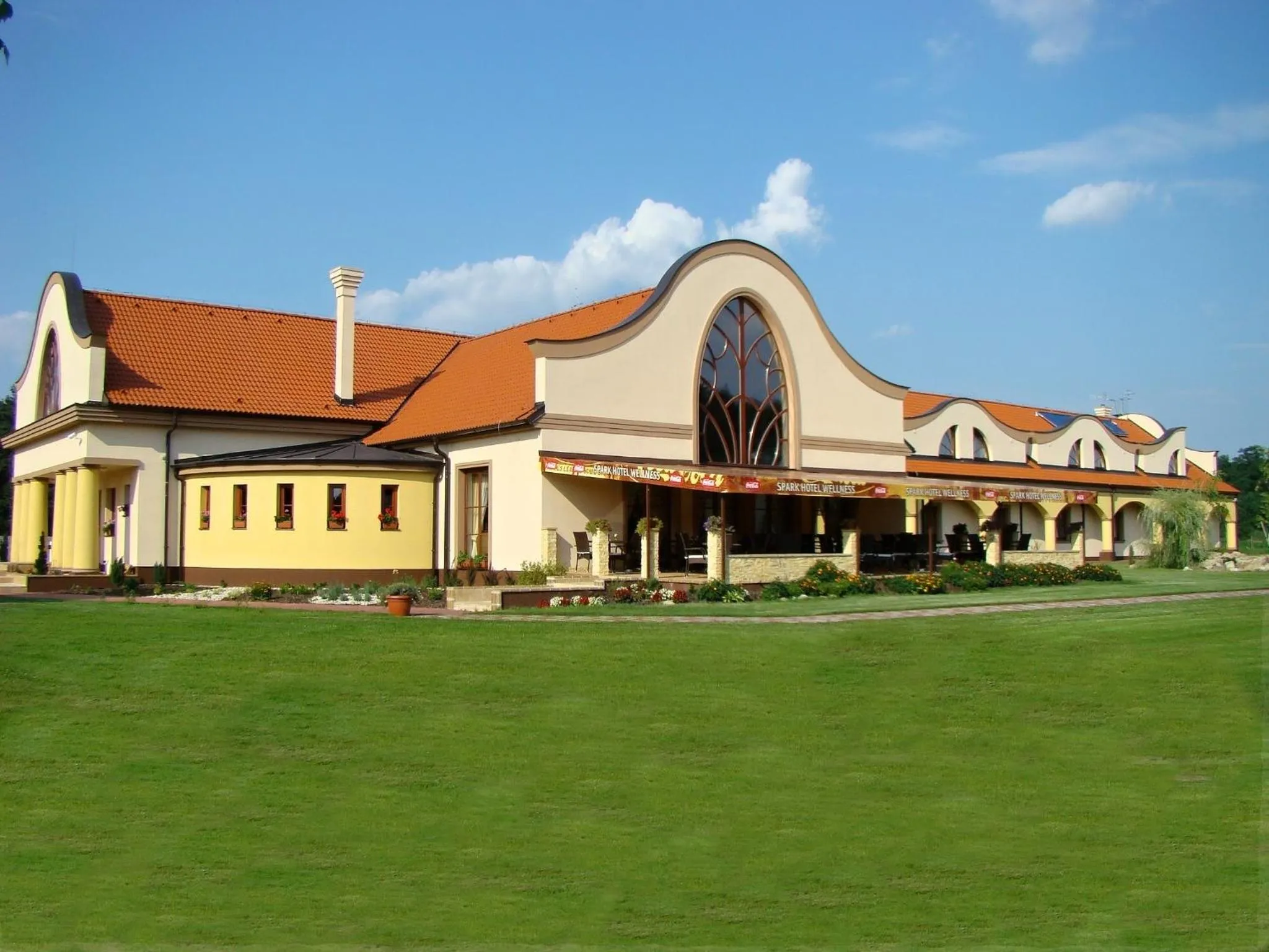 Facade/entrance in Wellness hotel Spark
