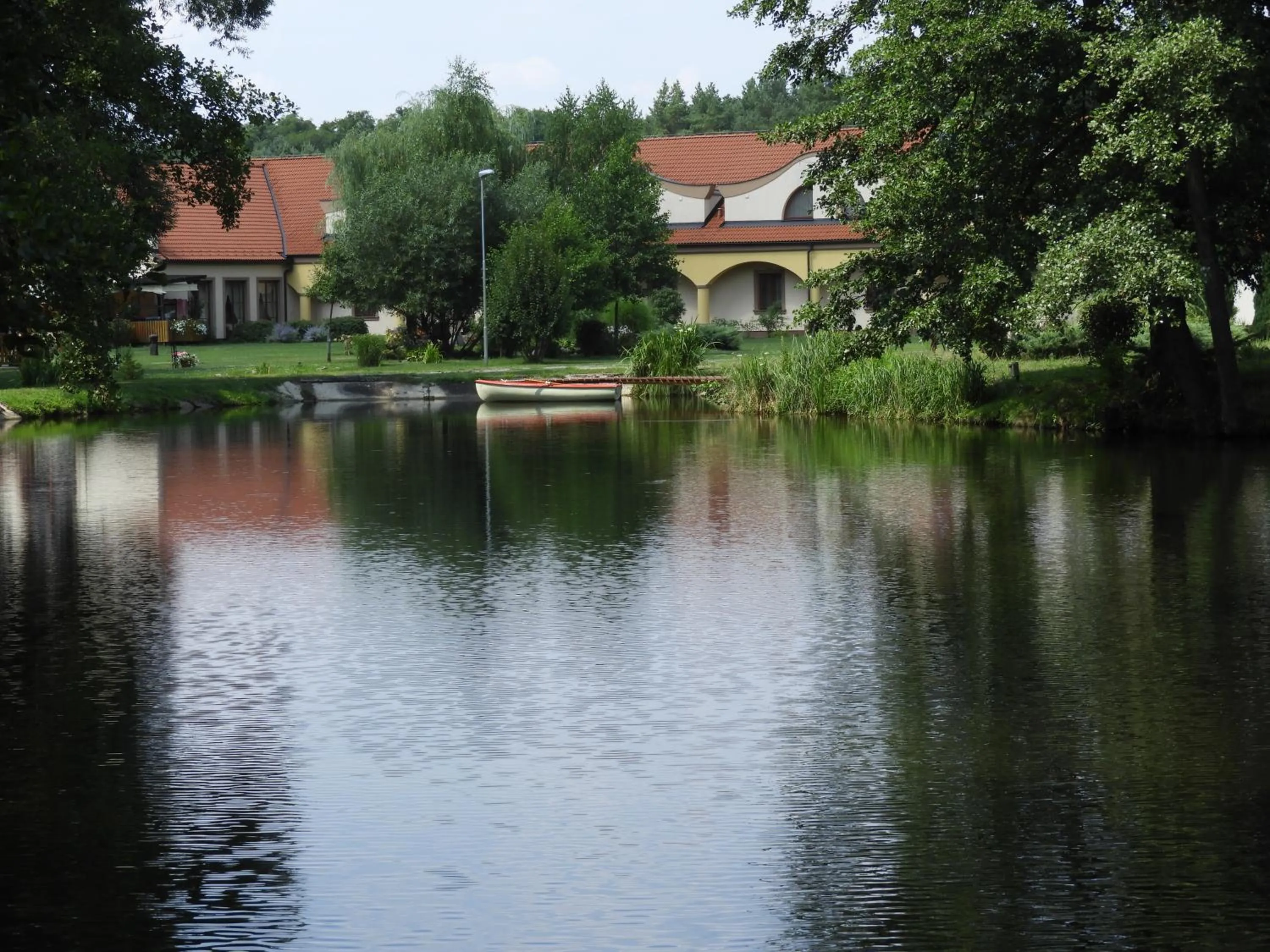 Lake view in Wellness hotel Spark