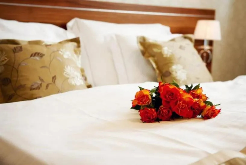 Bed in Wellness hotel Spark