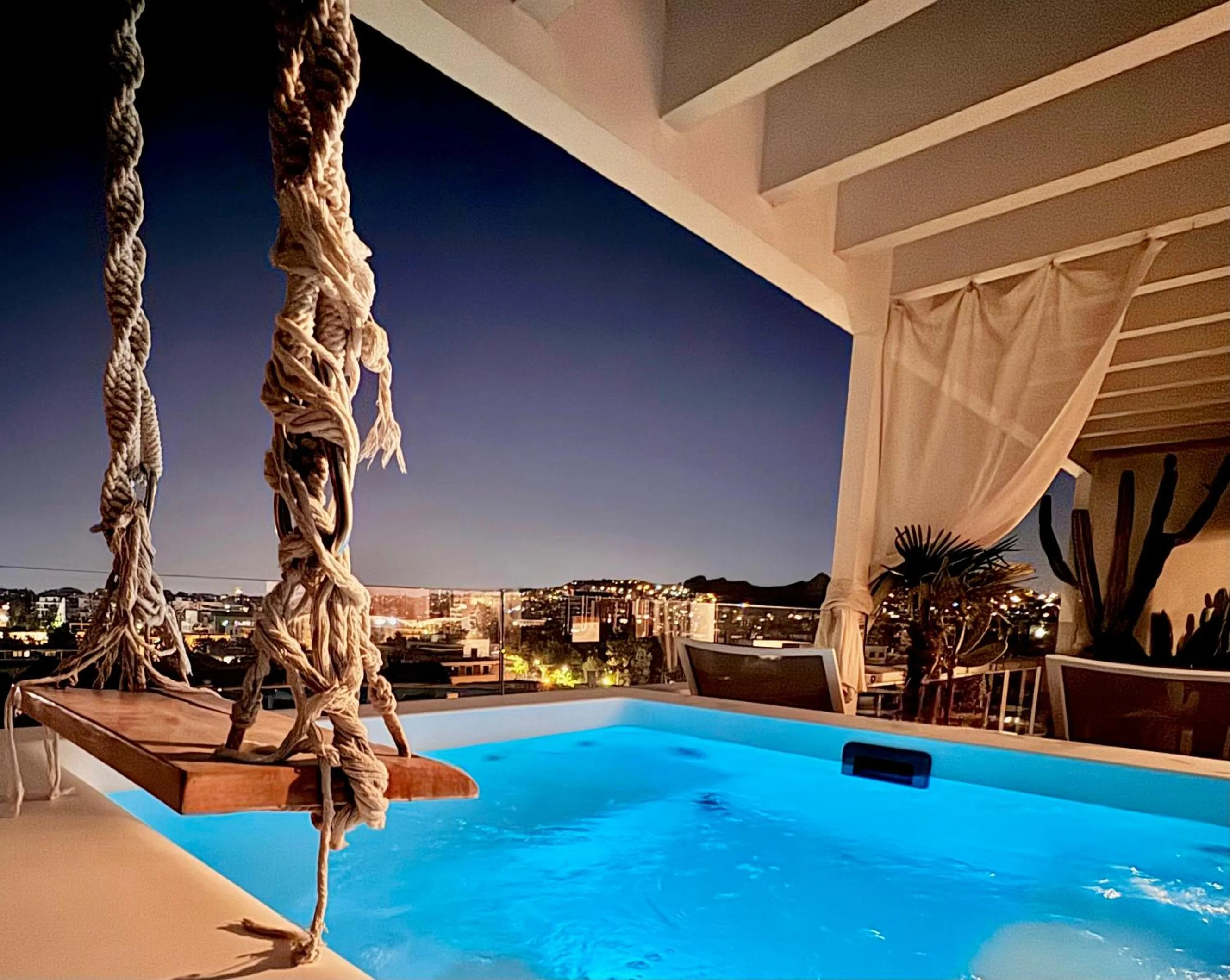 Natural landscape in One 360 Skyline Athens Penthouses