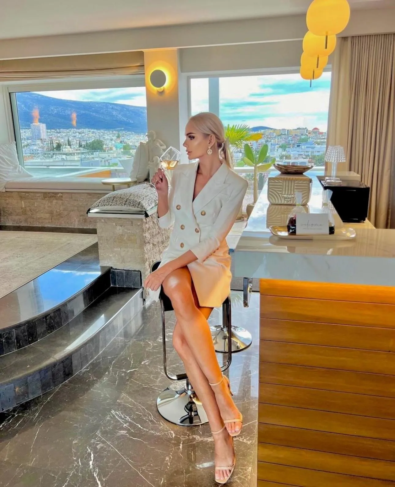 People in One 360 Skyline Athens Penthouses