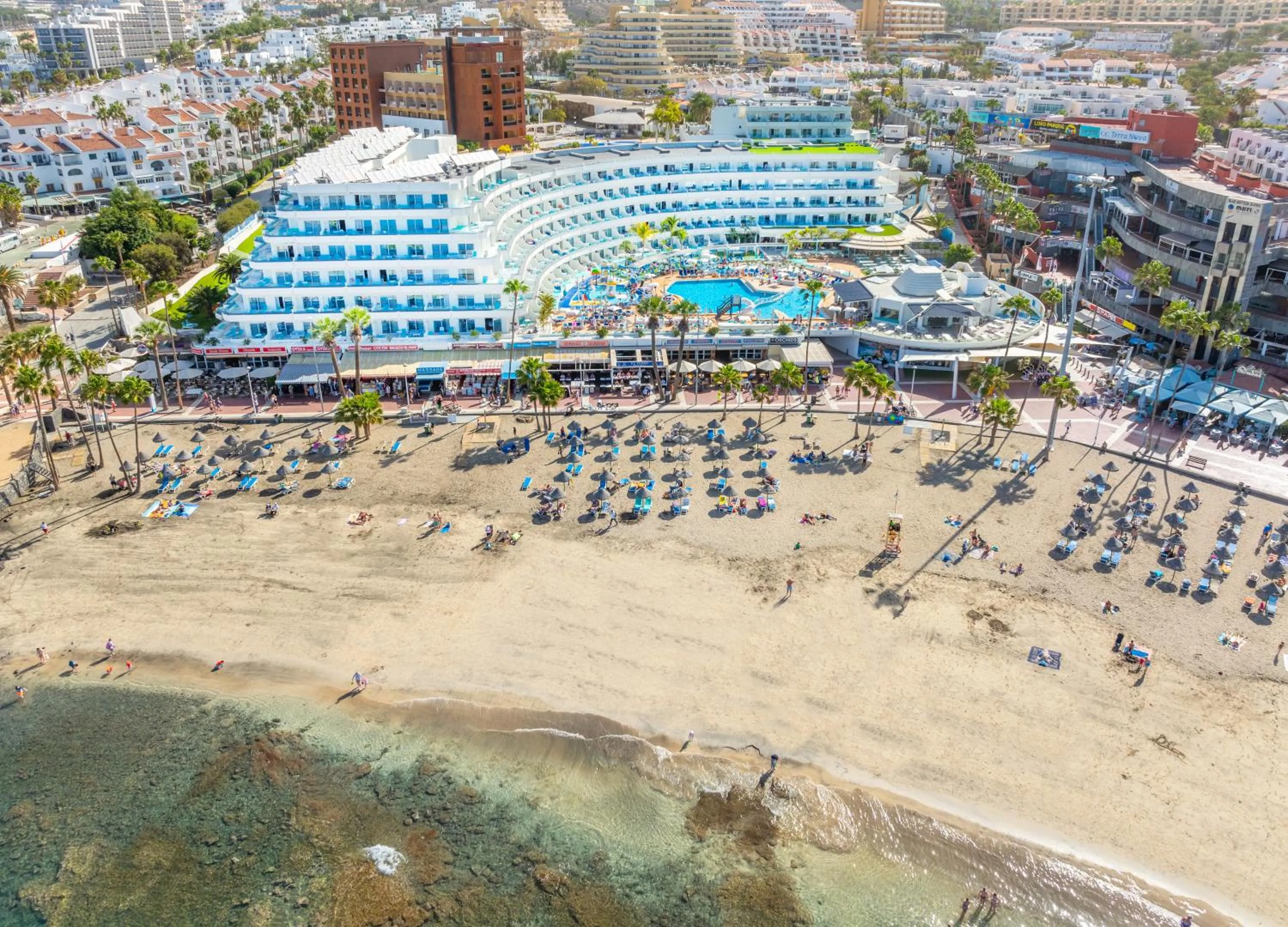 Beach in HOVIMA La Pinta Beachfront Family Hotel