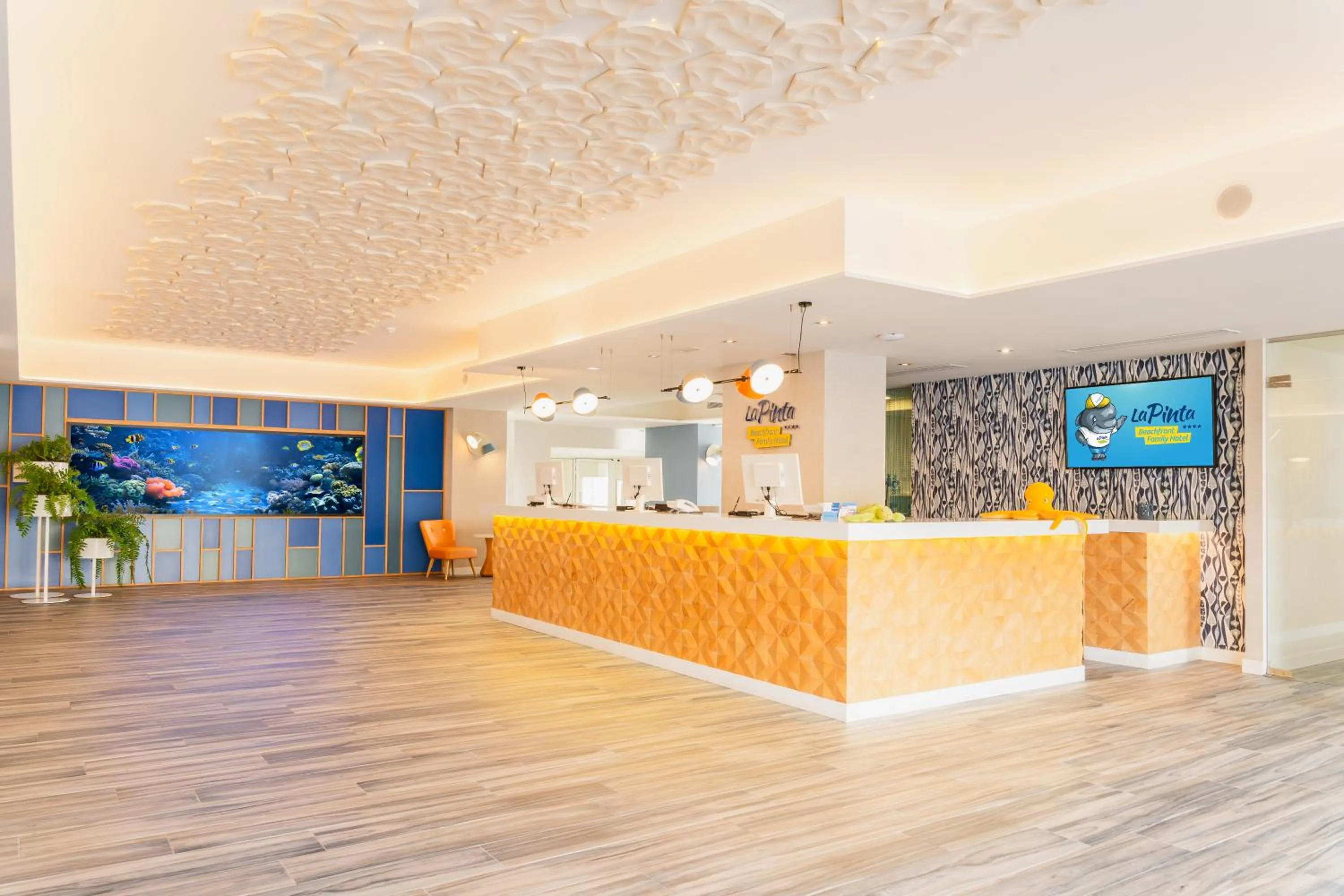 Lobby or reception in HOVIMA La Pinta Beachfront Family Hotel