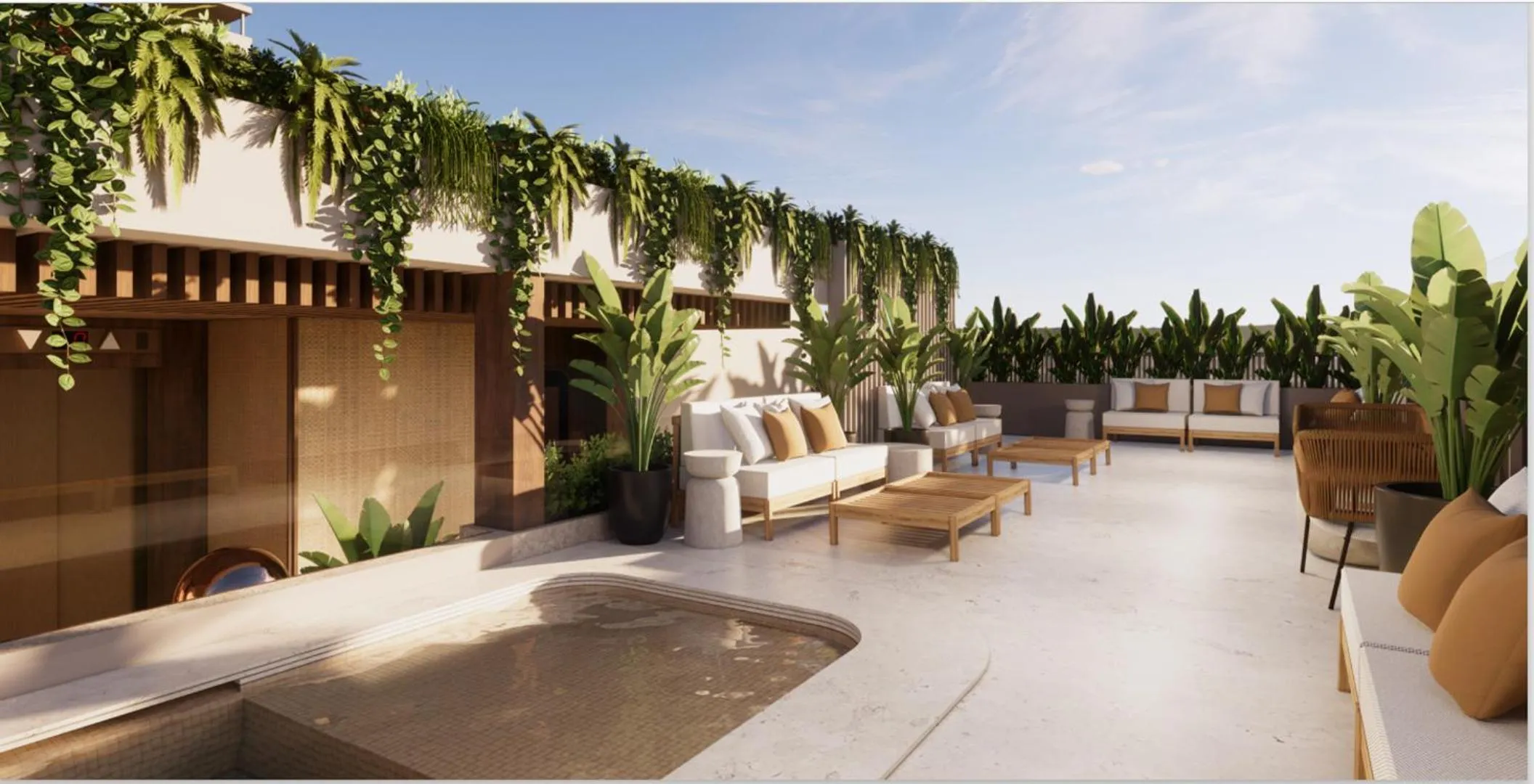 Patio in SANA Executive Hotel