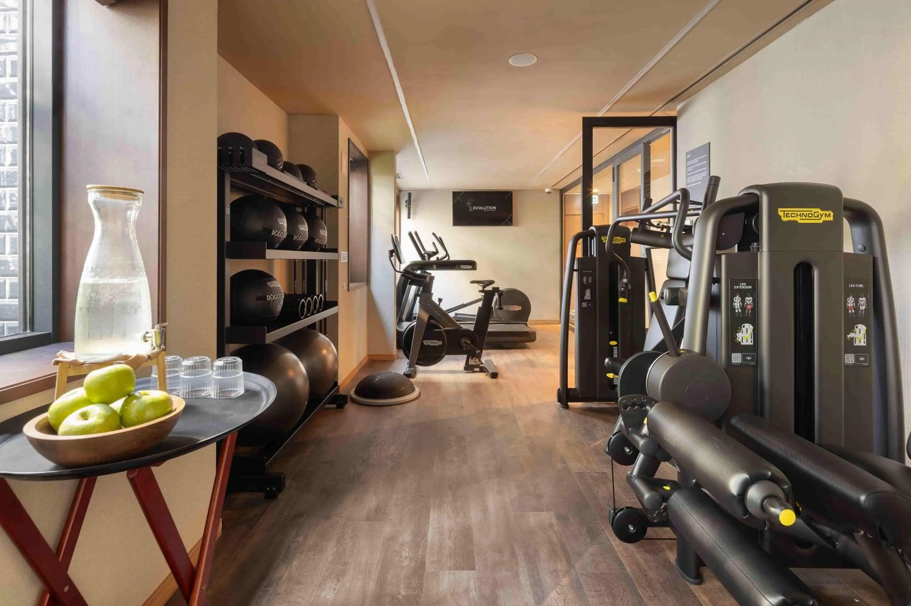 Fitness centre/facilities in SANA Executive Hotel