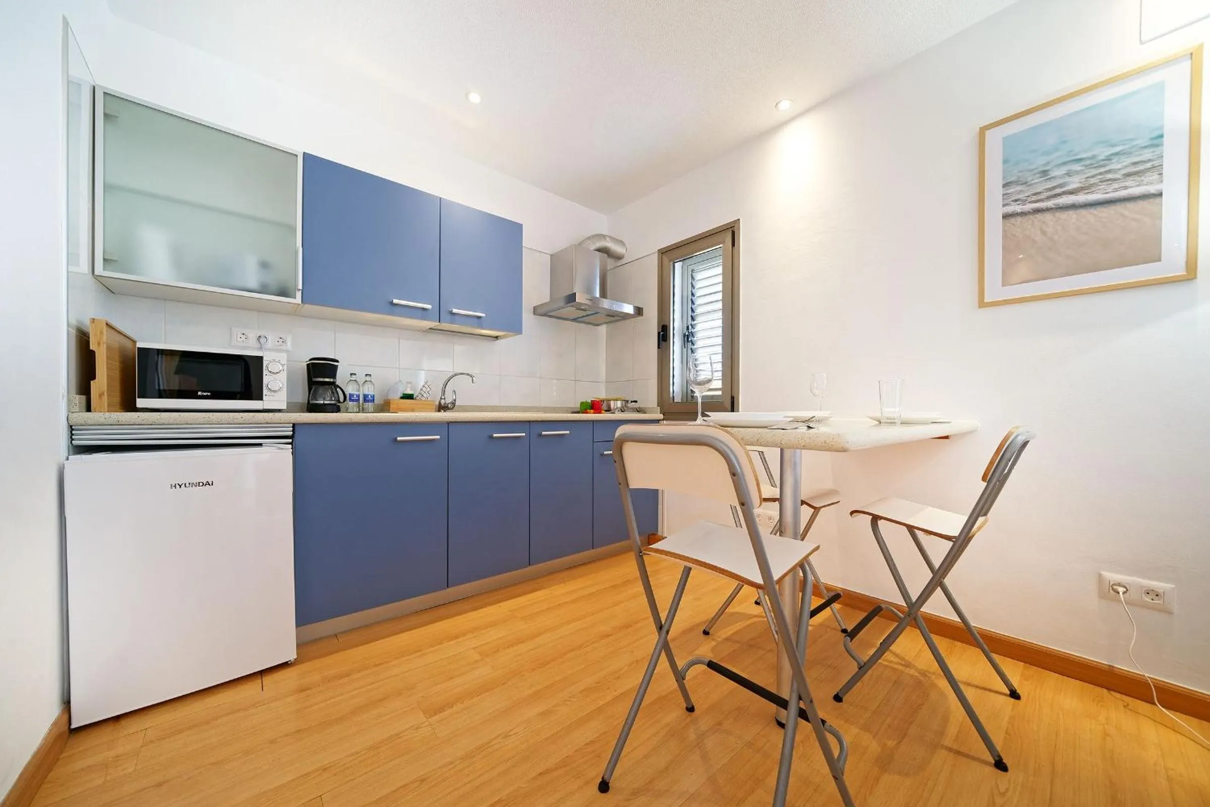 Kitchen or kitchenette in Apartamentos Maype Canteras