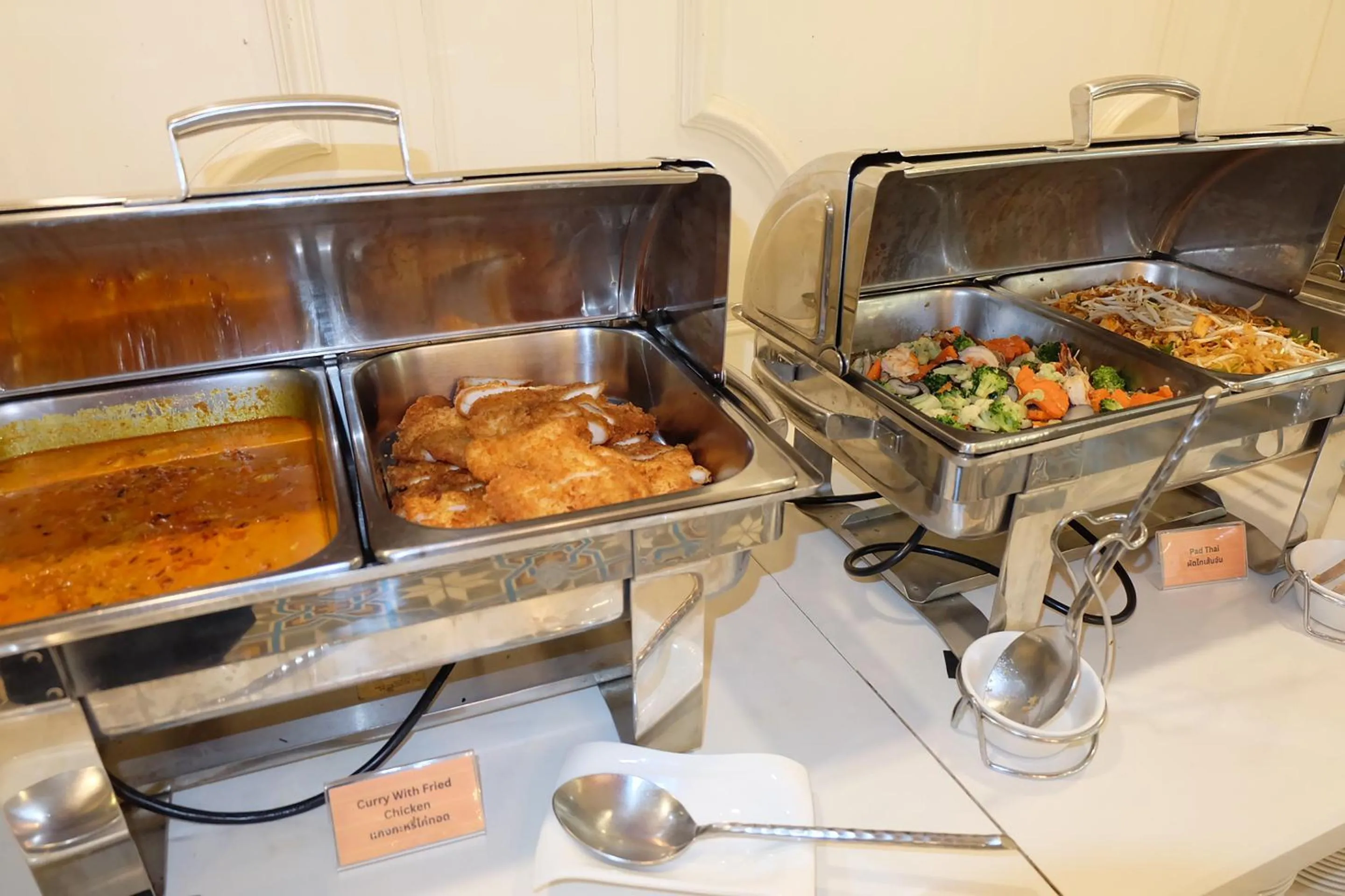 Buffet breakfast in Siri Heritage Bangkok Hotel