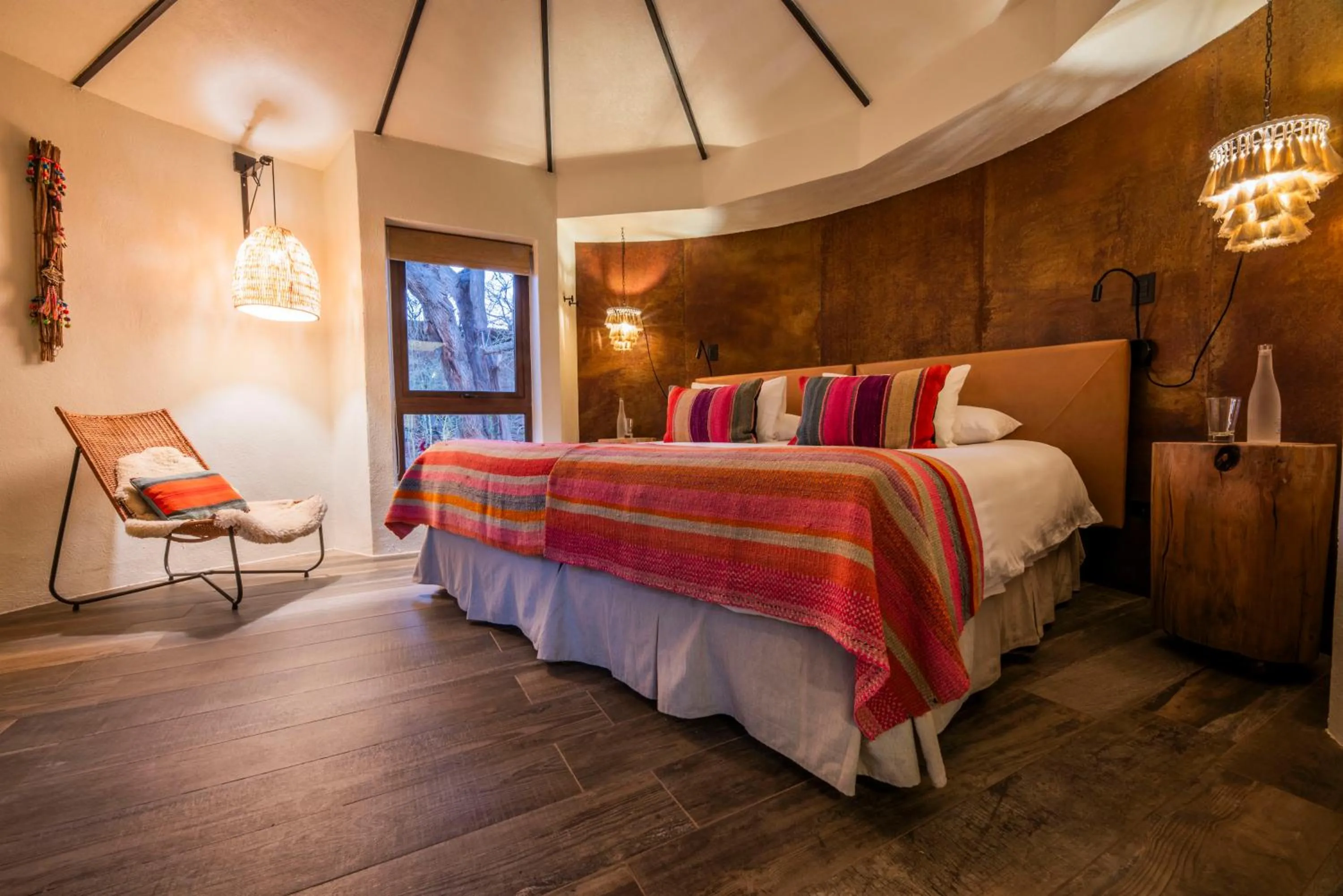 Bed in Hotel Desertica