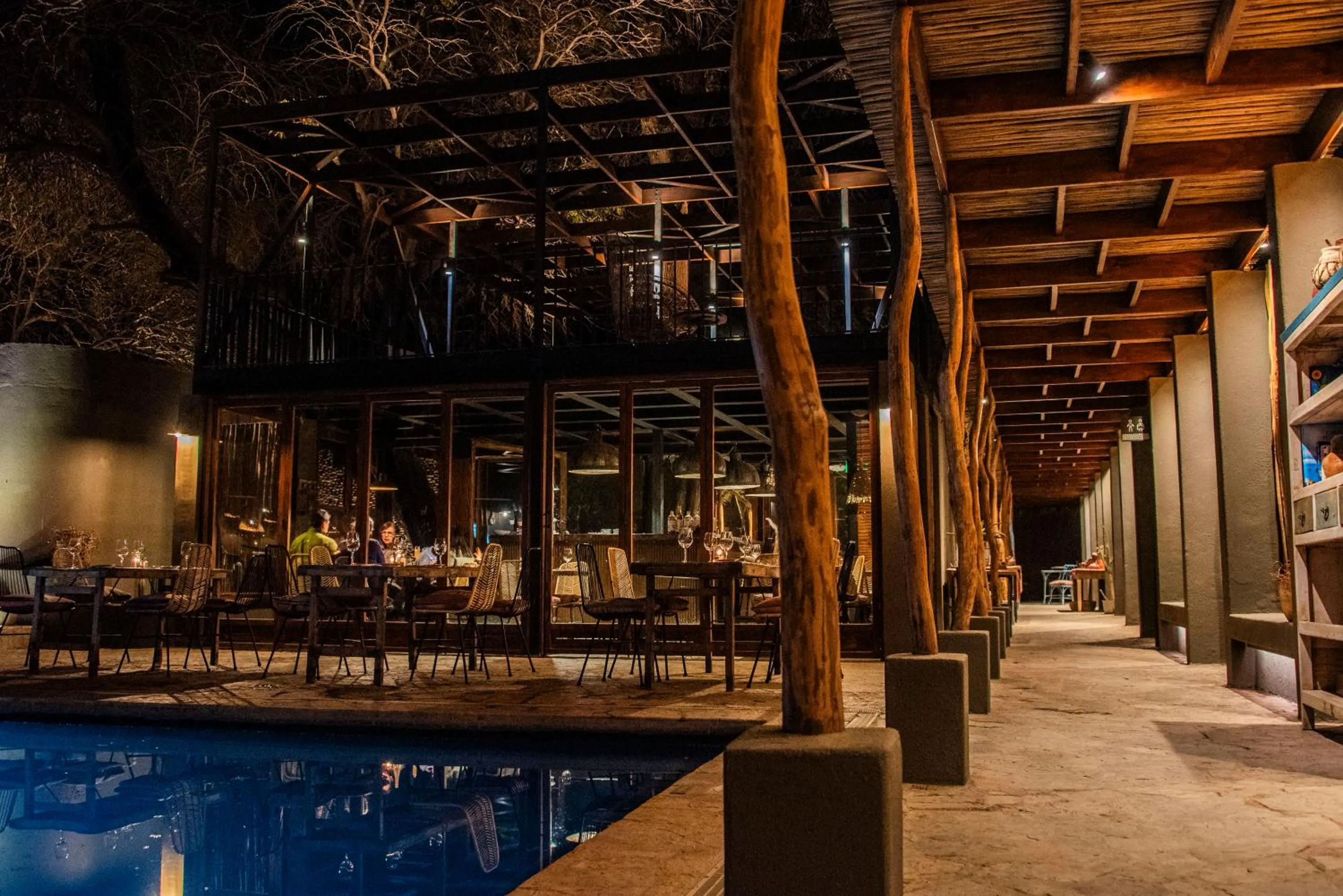 Restaurant/places to eat in Hotel Desertica