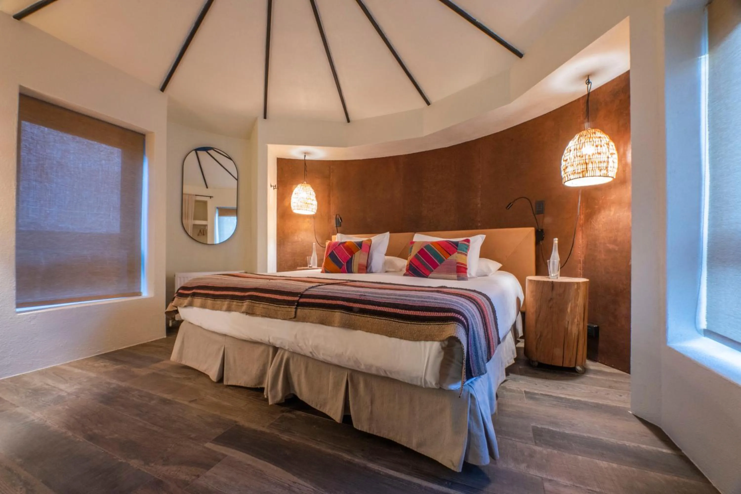 Bed in Hotel Desertica