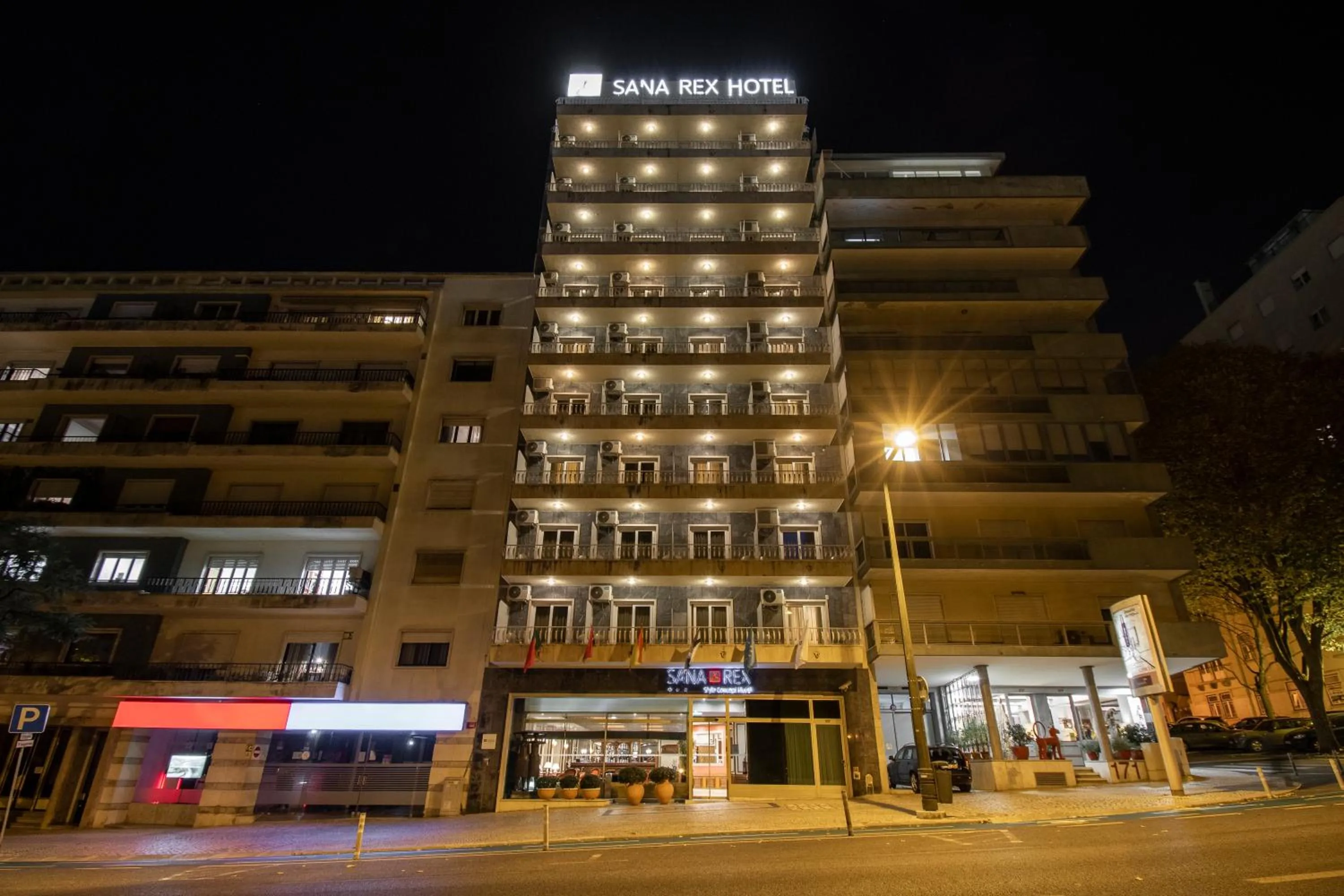 Property building in SANA Rex Hotel