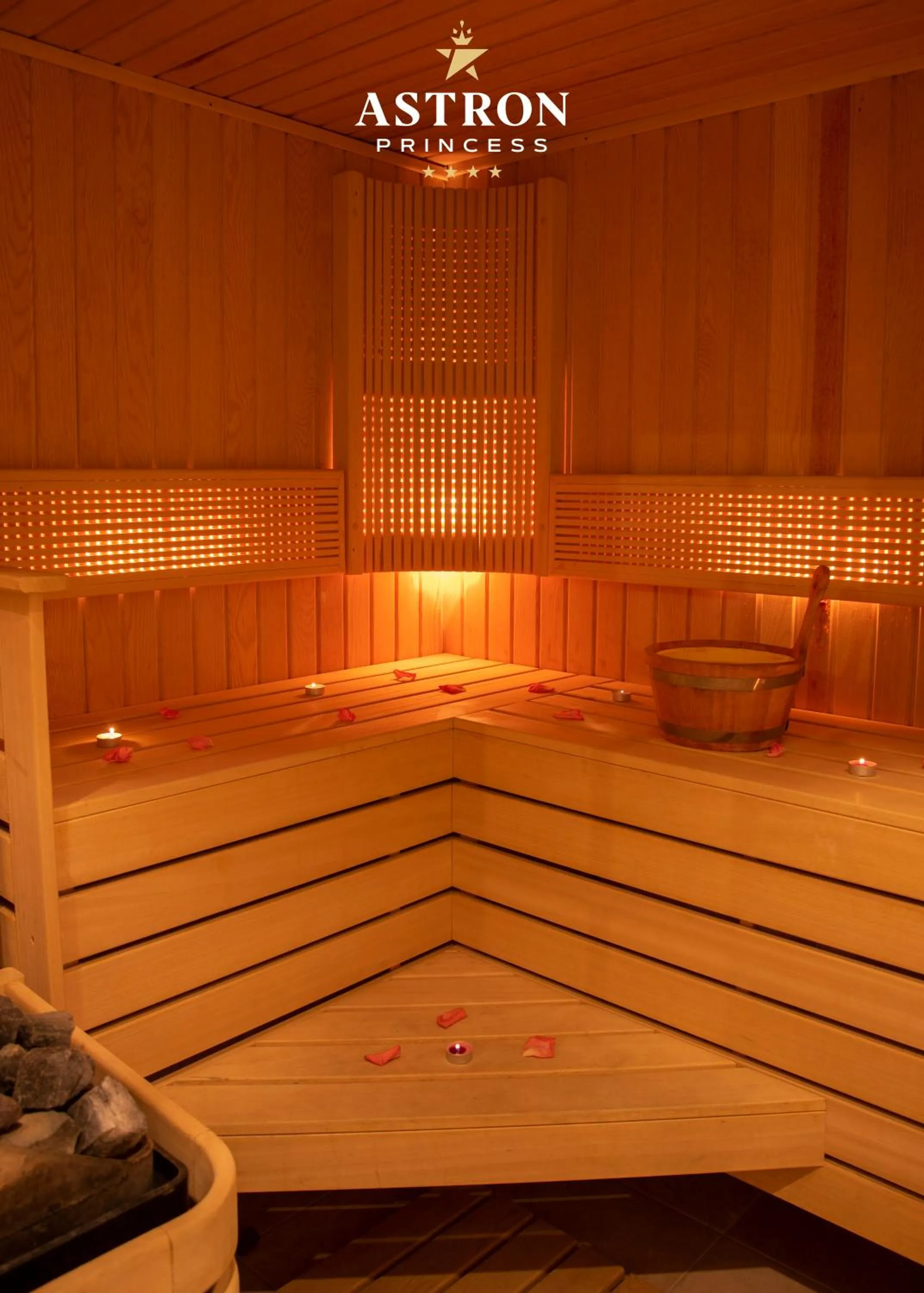 Sauna in Hotel Astron Princess