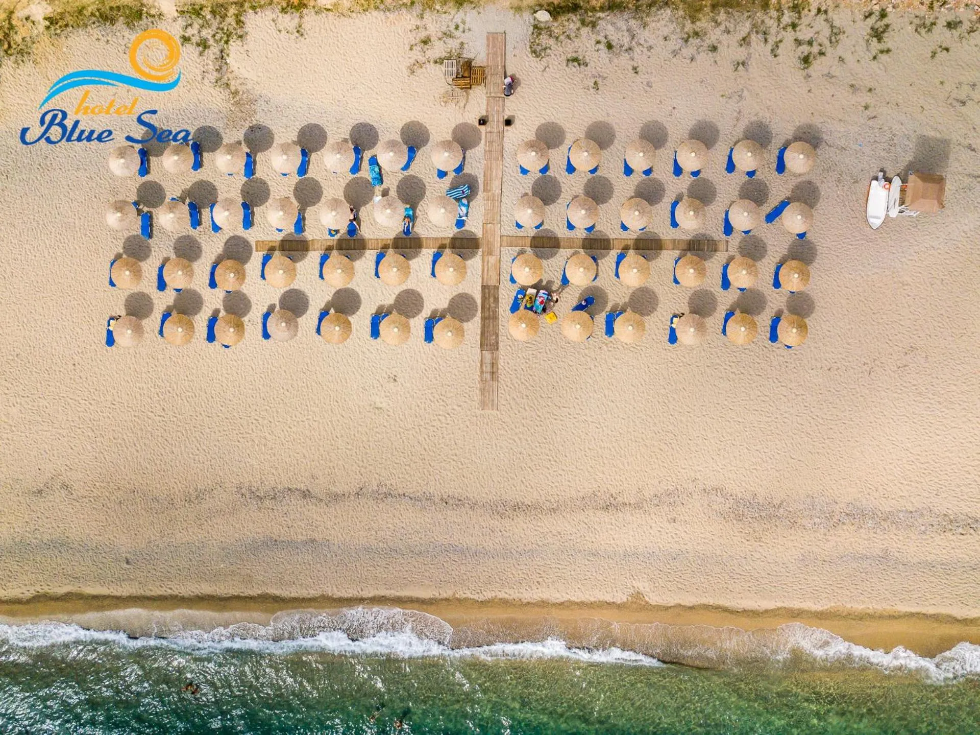Beach in Blue Sea Hotel