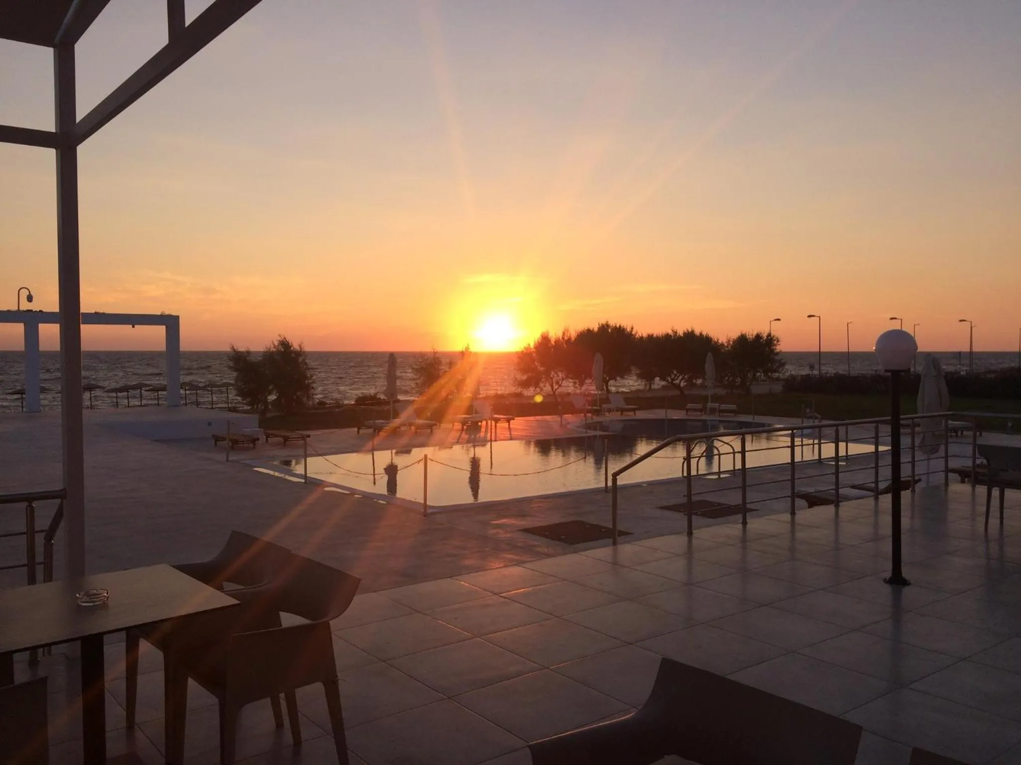 Swimming pool in Blue Sea Hotel