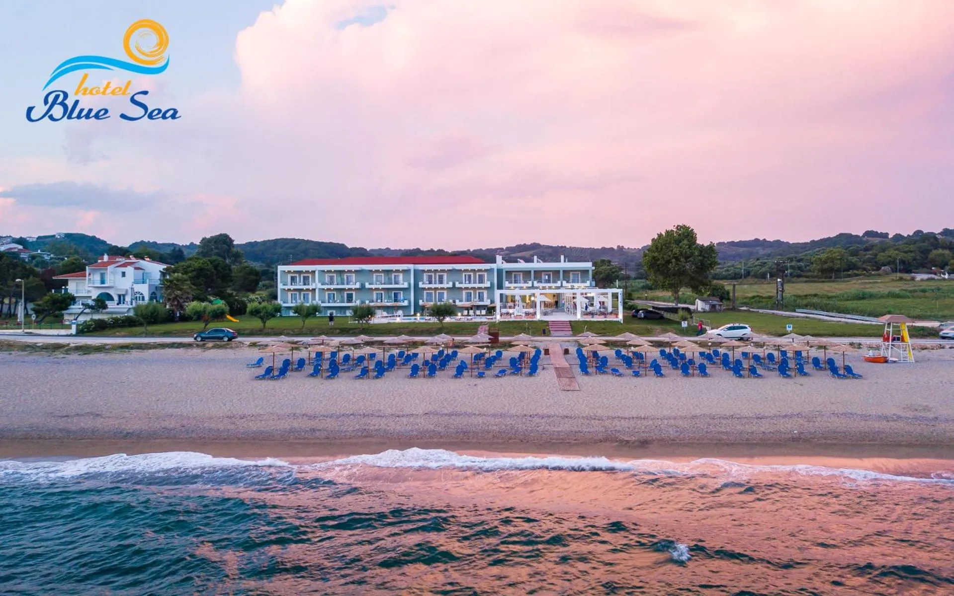Beach in Blue Sea Hotel