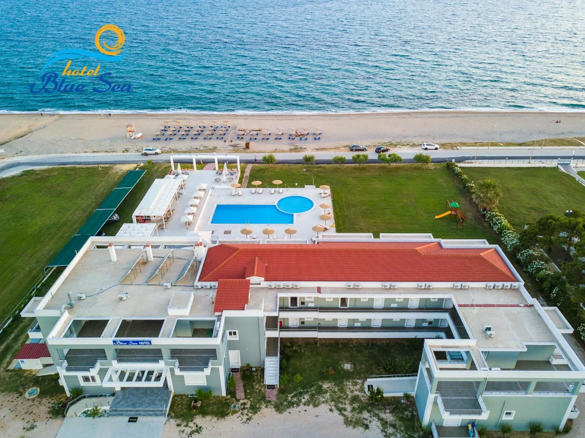 Bird's eye view in Blue Sea Hotel