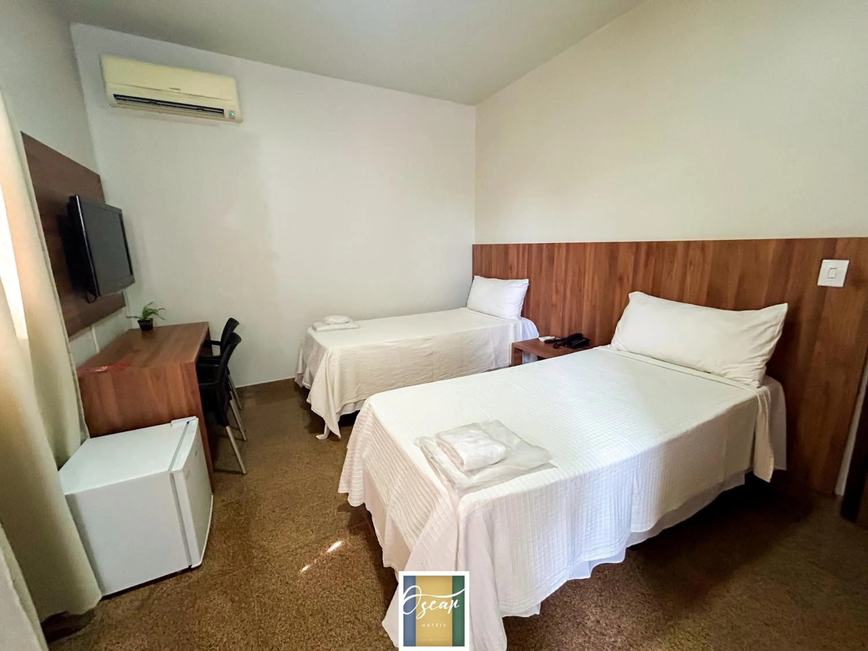 Bed in Hotel Oscar Blue Montes Claros