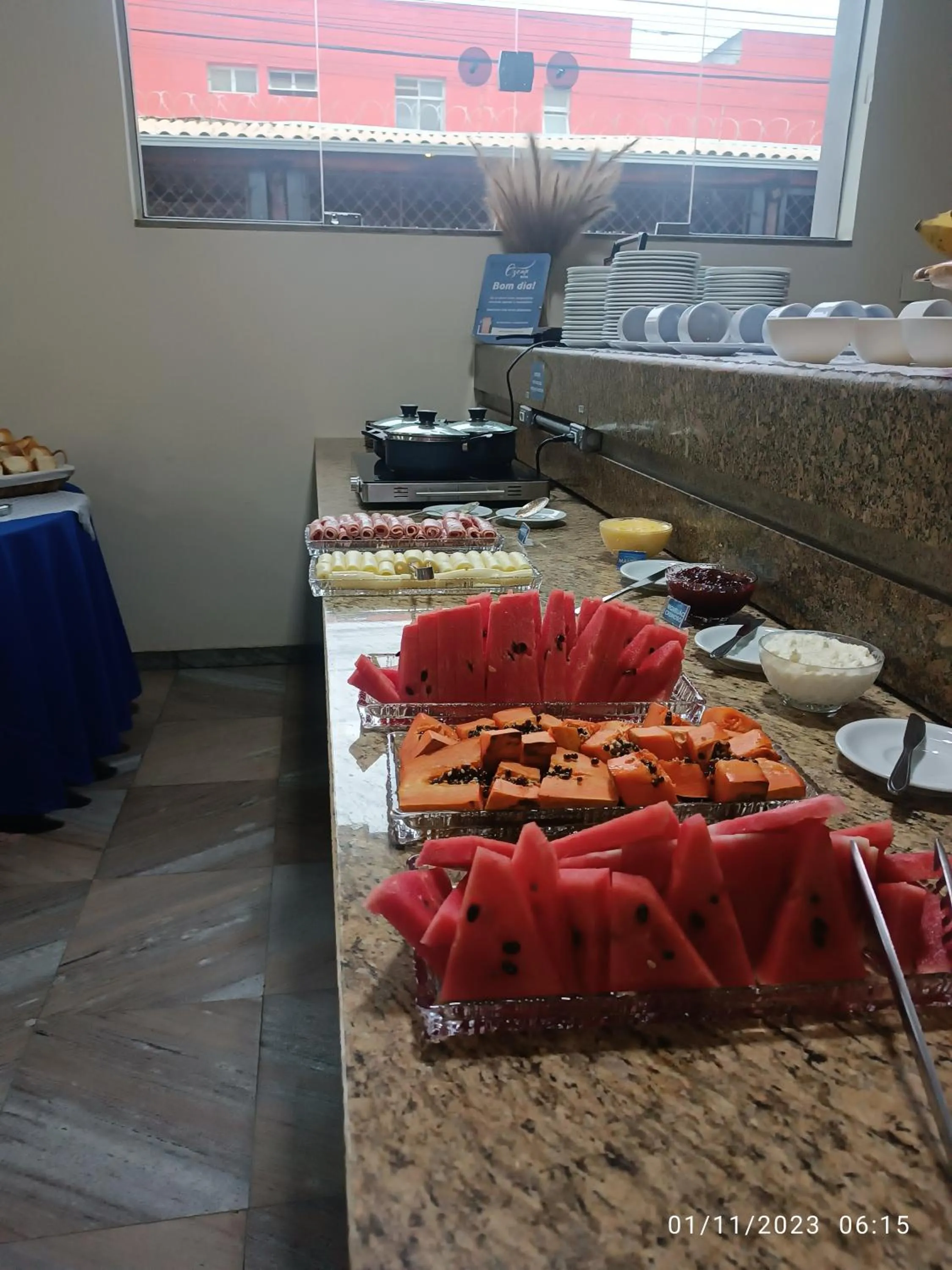 Food in Hotel Oscar Blue Montes Claros