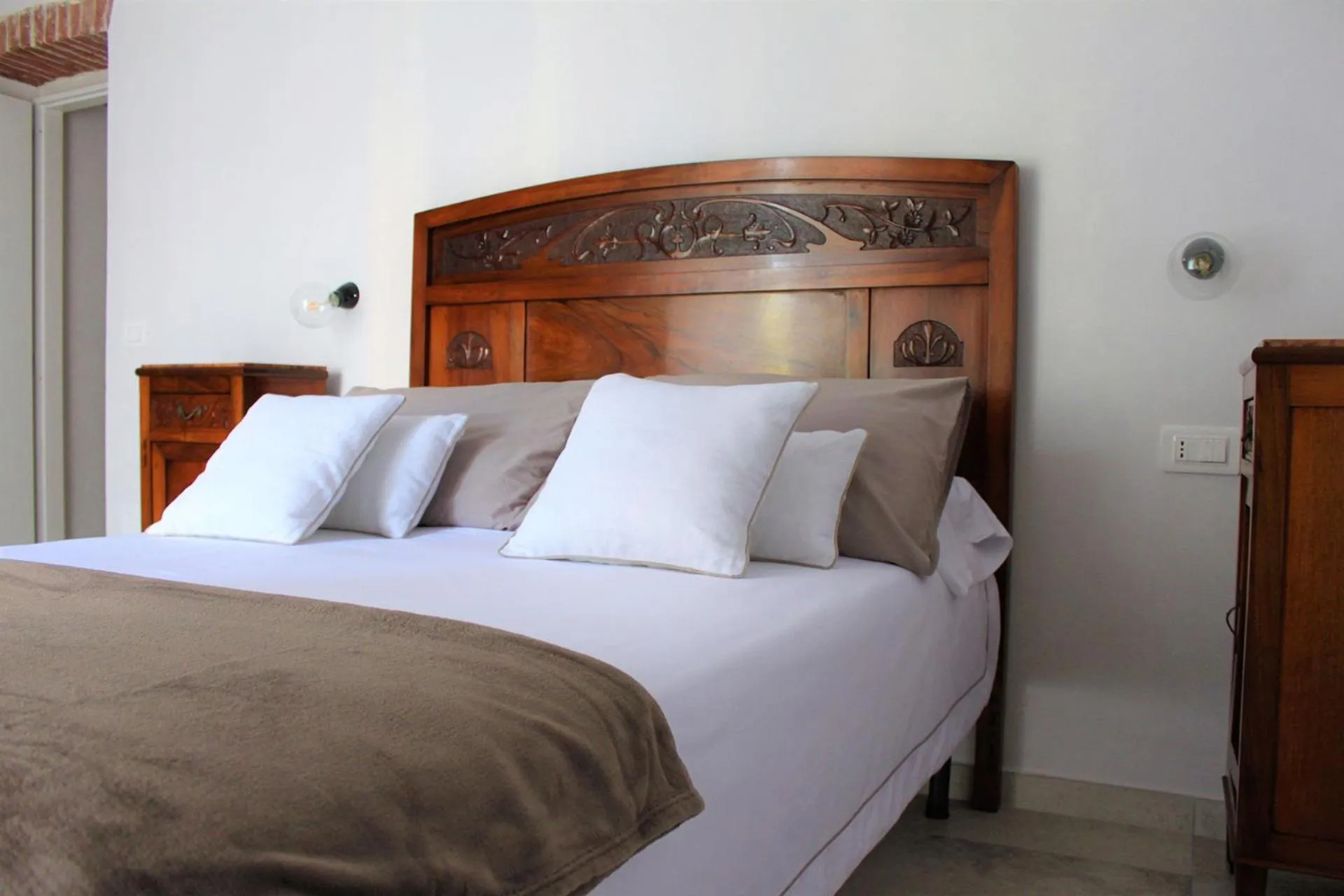 Bedroom, Bed in I Baronetti in centro