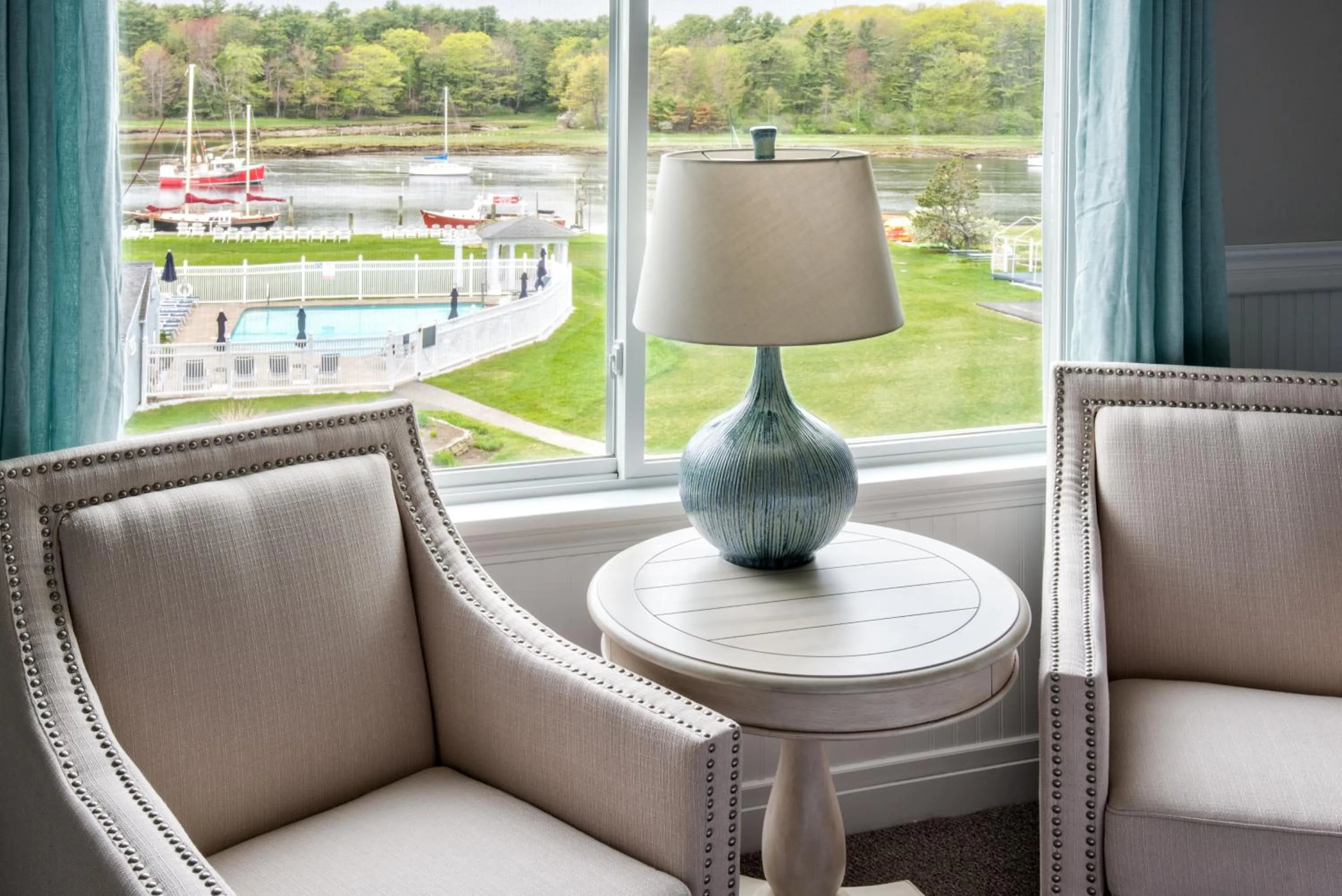 Seating area in The Nonantum Resort