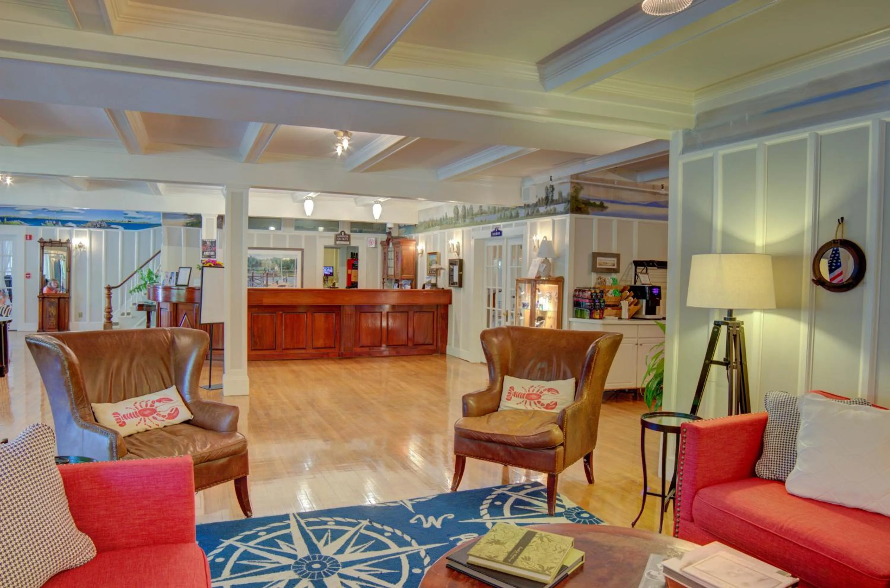 Lobby or reception in The Nonantum Resort