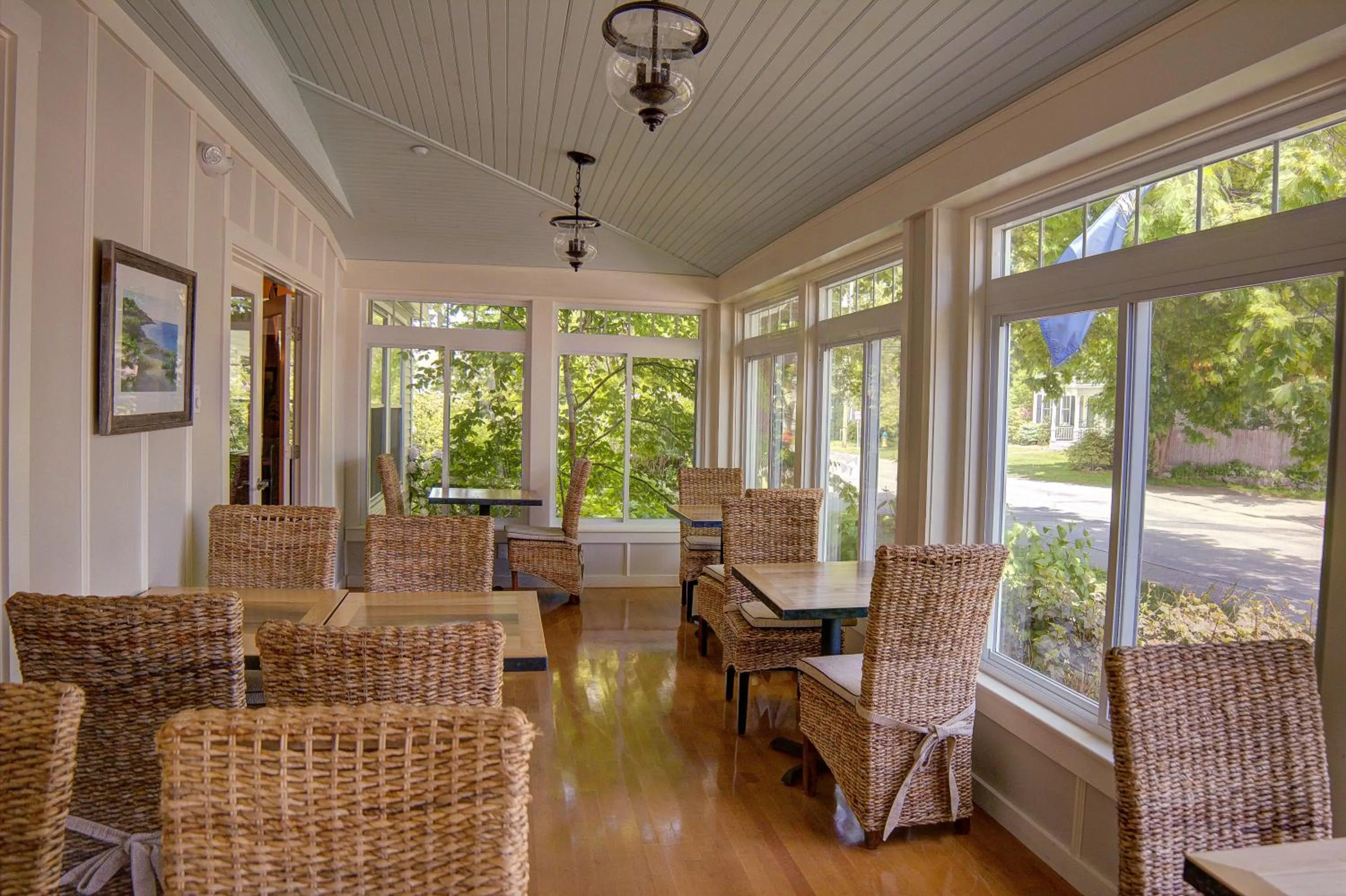 Patio in The Nonantum Resort