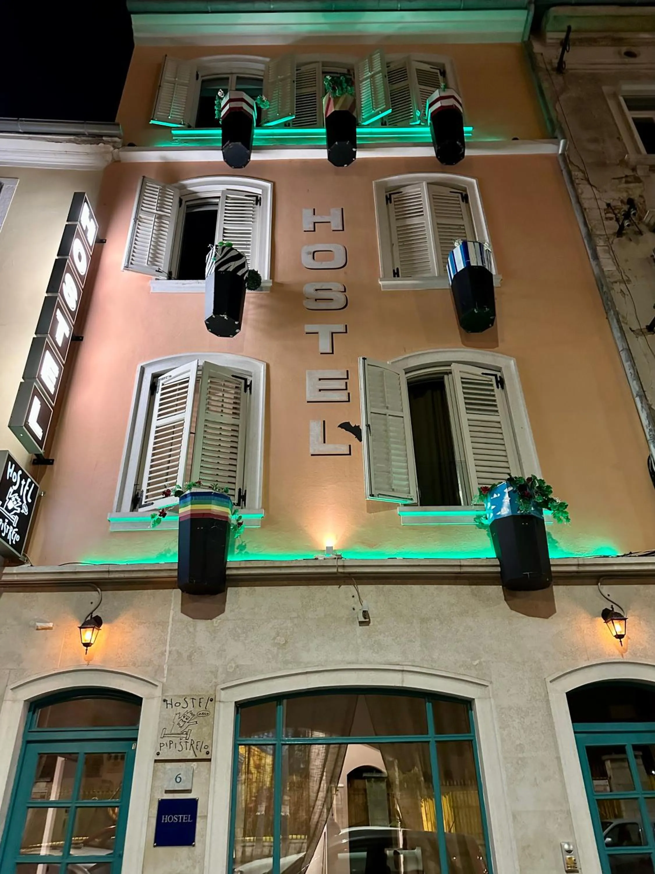 Property building in Hostel Pipištrelo