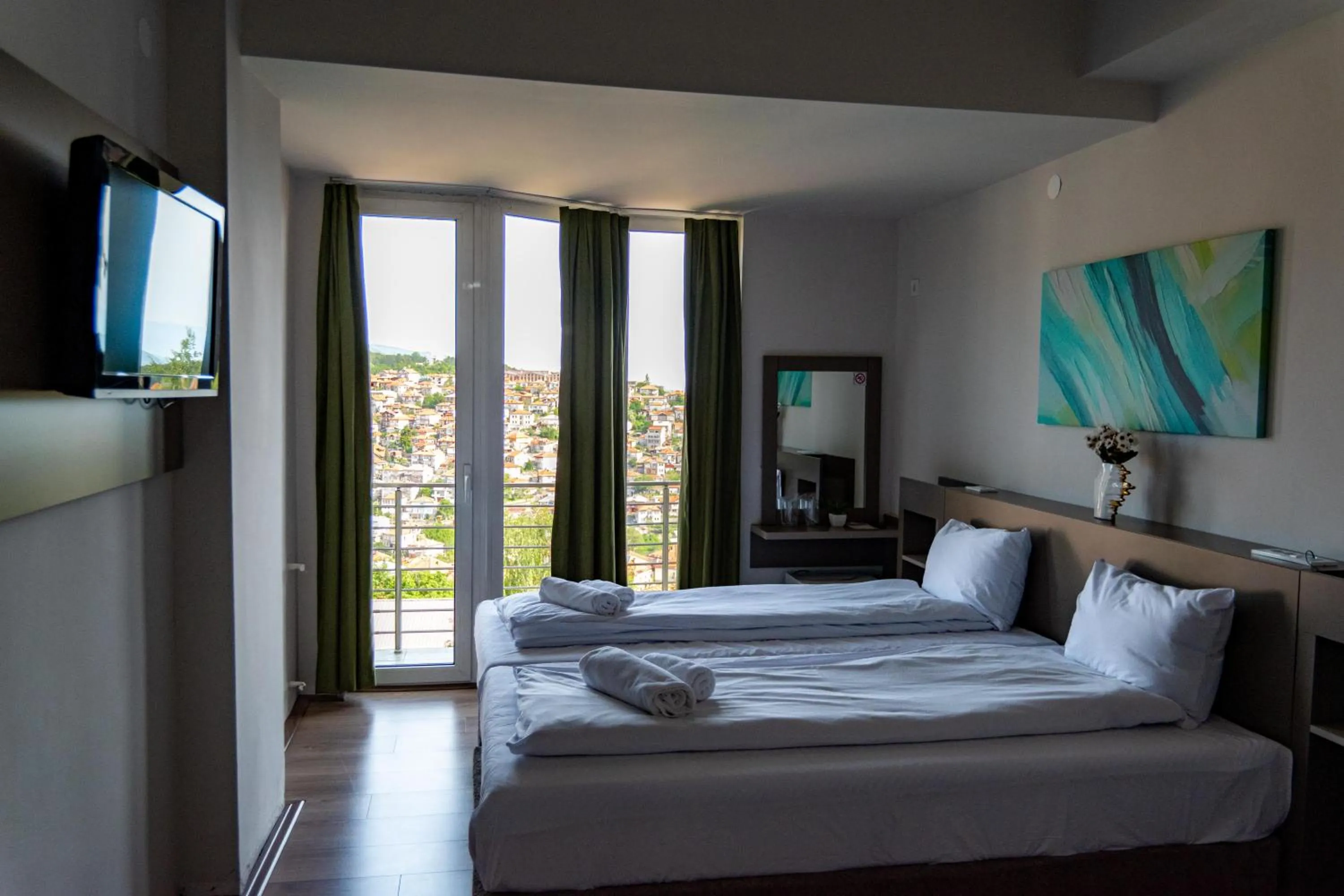 Bed in Hotel Montana SPA