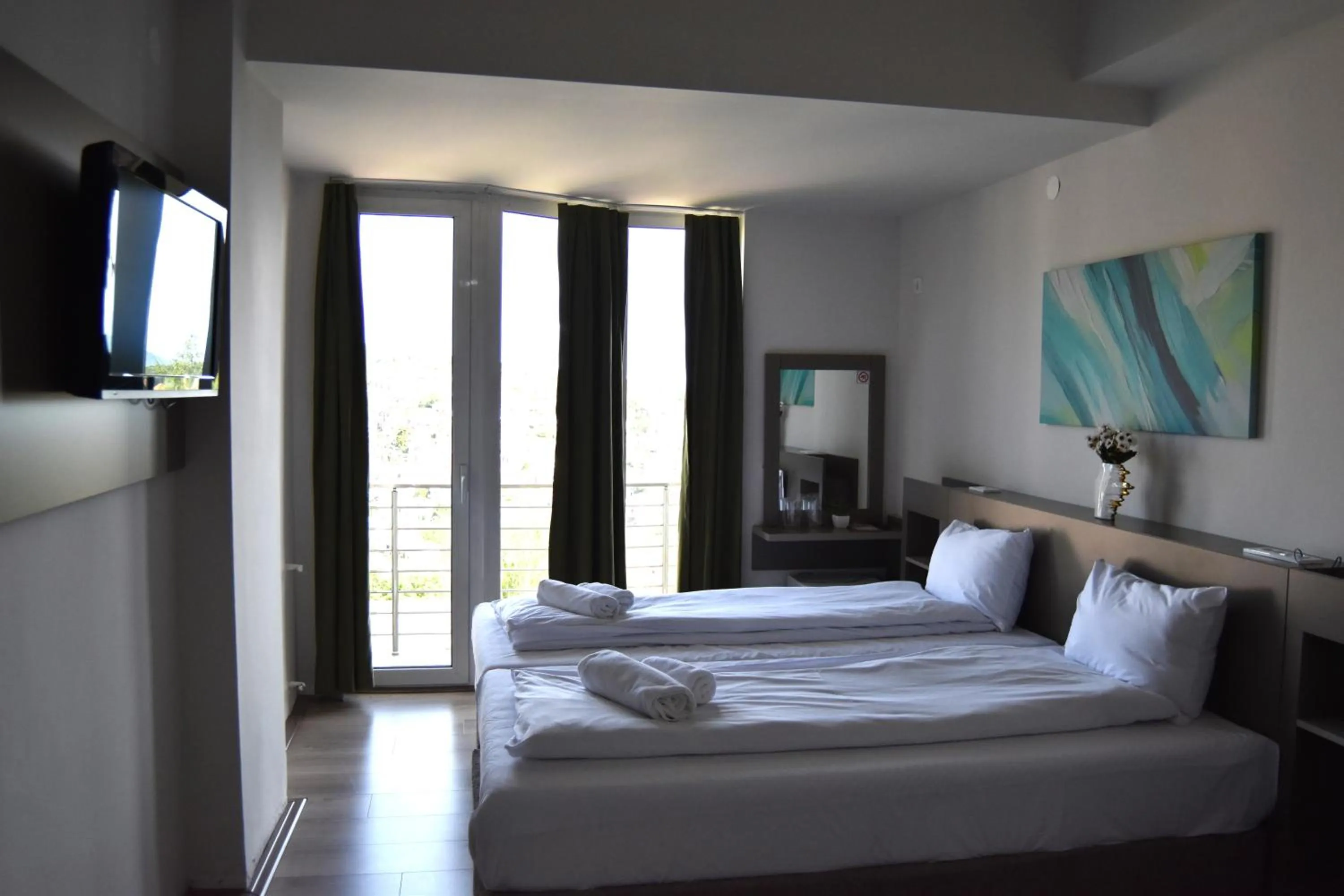 Bed in Hotel Montana SPA