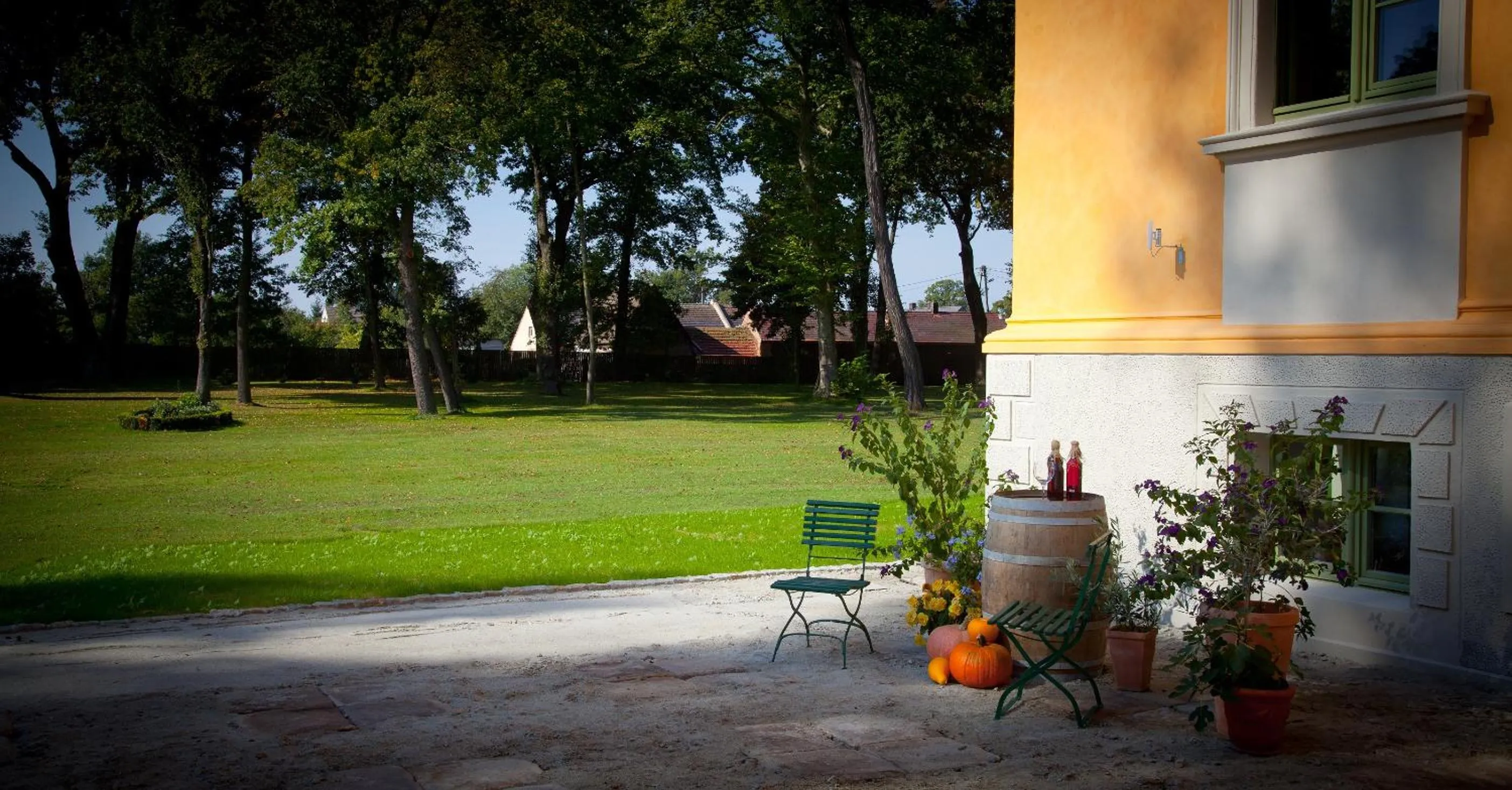 Patio in Pałac Wiechlice - Hotel, Restaurant, SPA