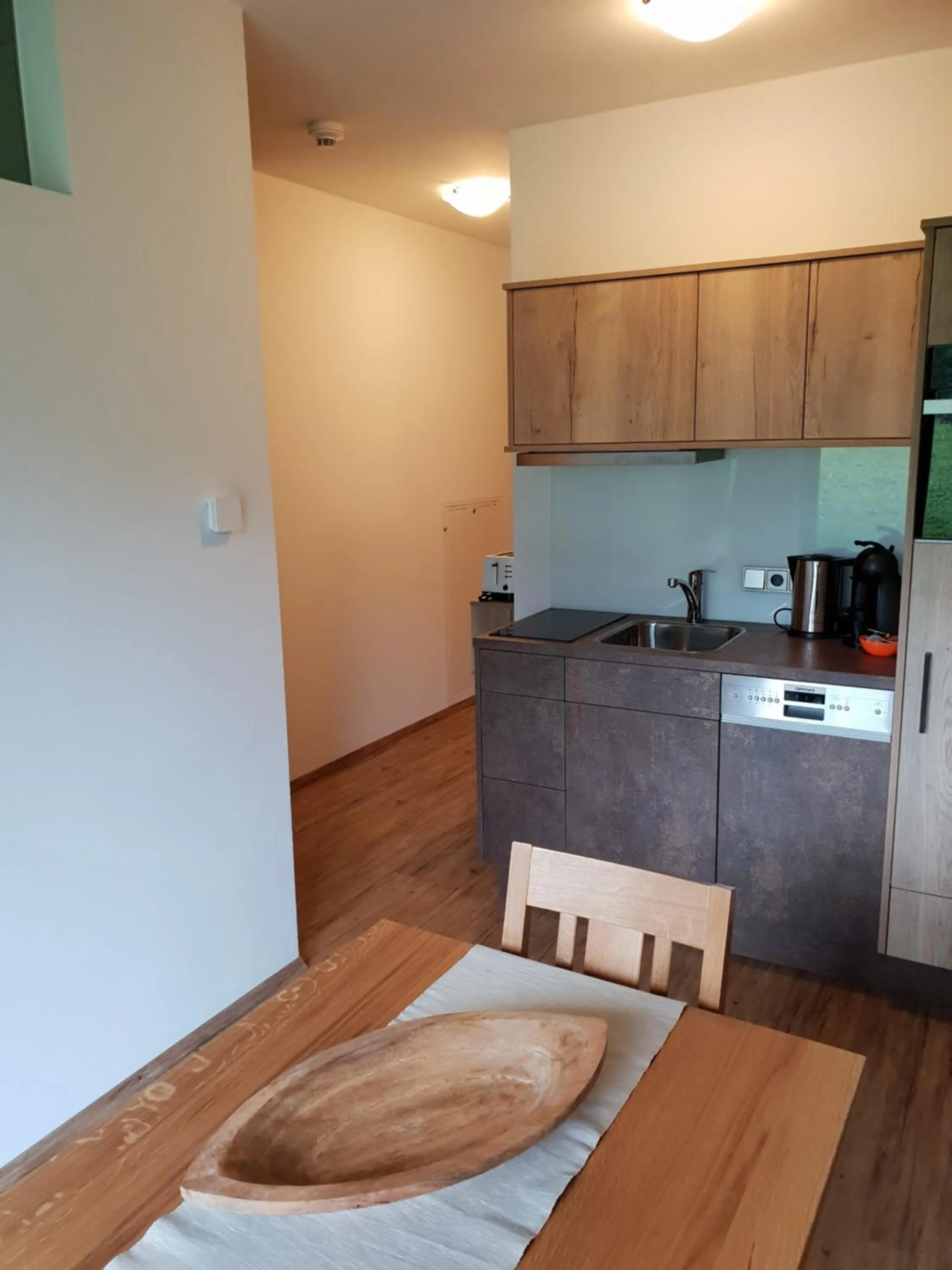 Kitchen or kitchenette in Binter Apartments
