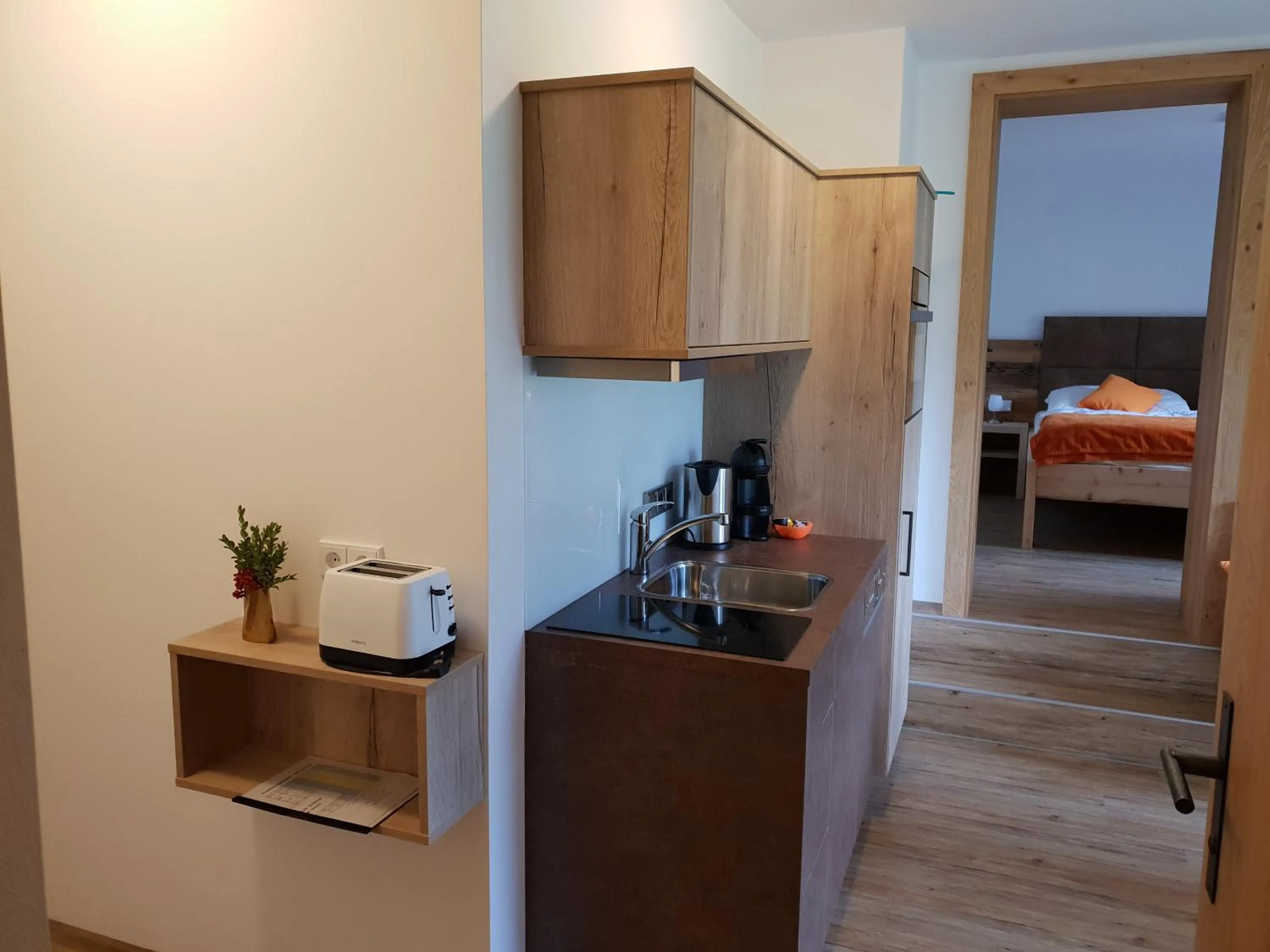 Kitchen or kitchenette in Binter Apartments