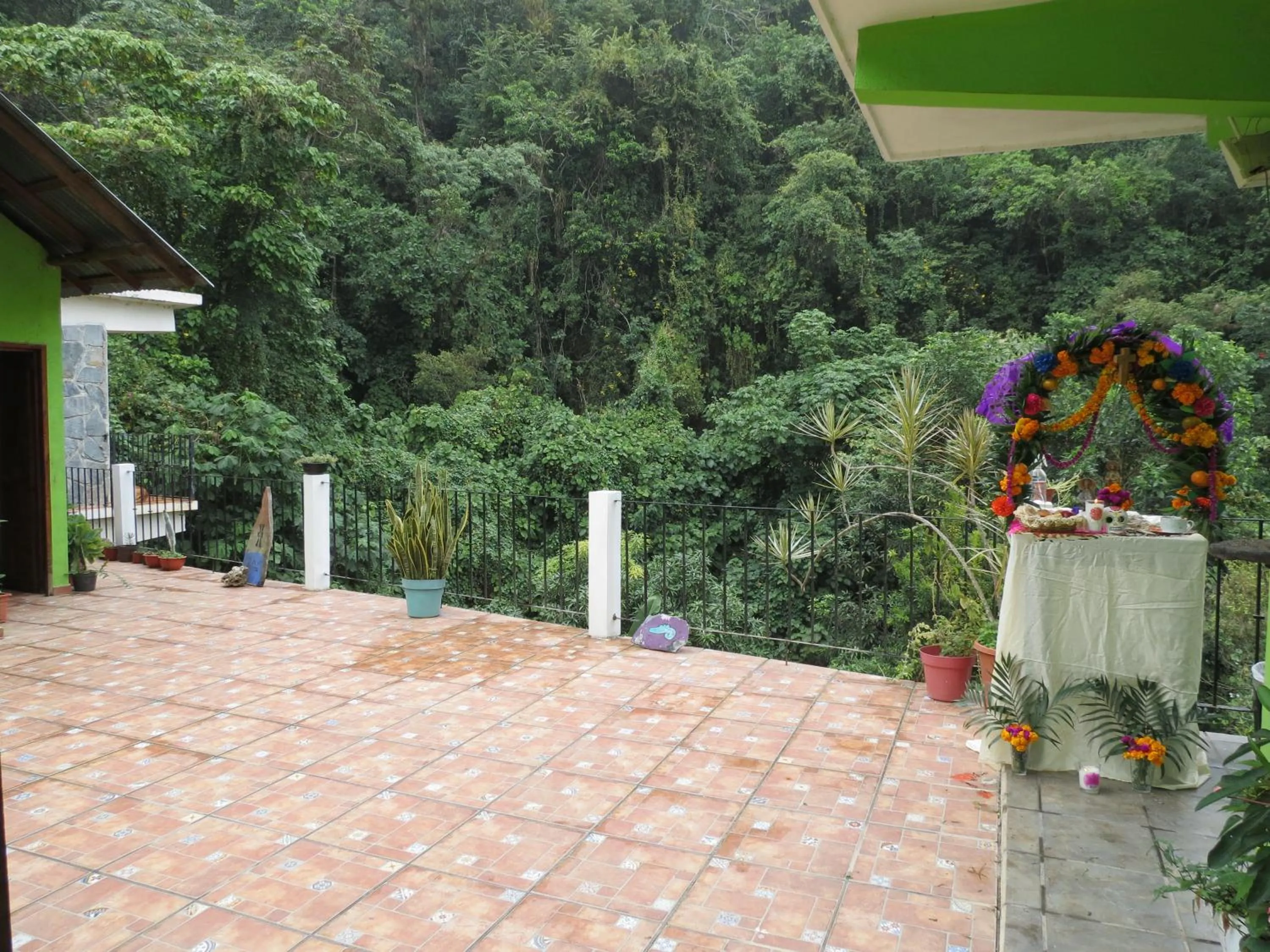Balcony/Terrace in Casa Verde Xilitla By Rotamundos