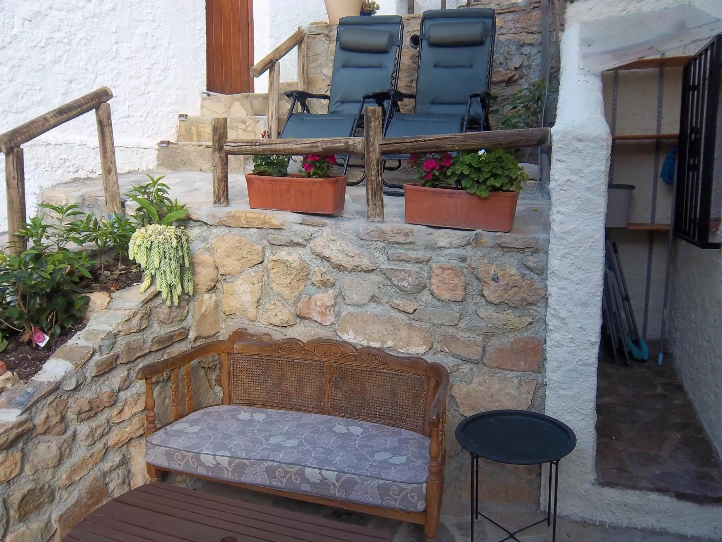 Patio in Apartamento rural Casa Medico
