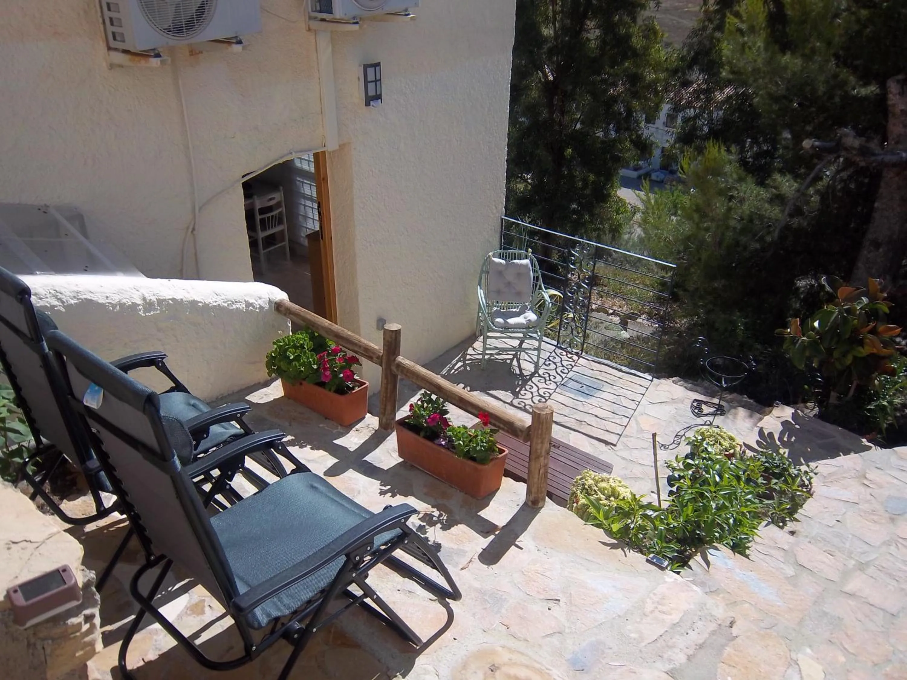 Patio in Apartamento rural Casa Medico