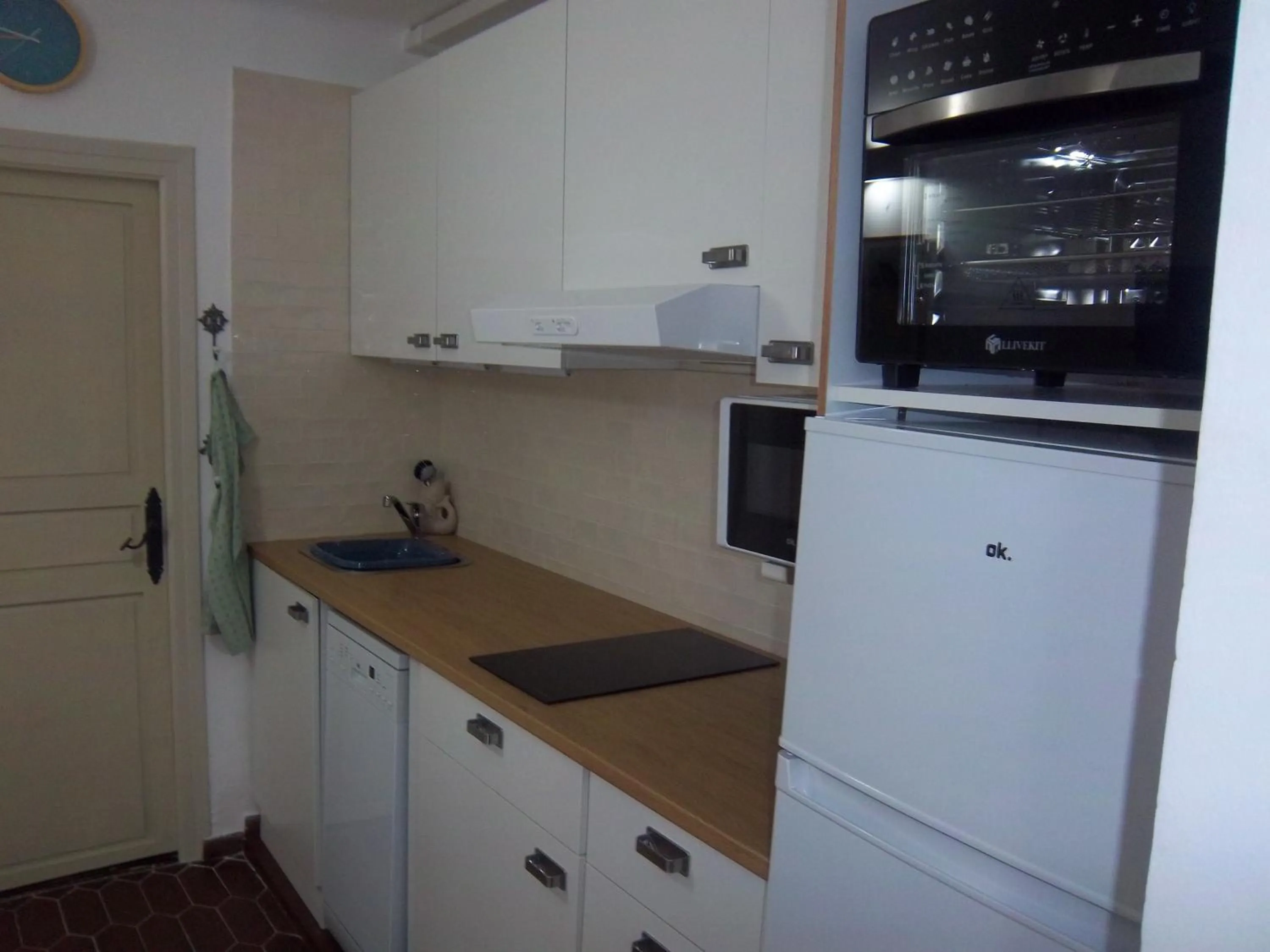 Kitchen or kitchenette in Apartamento rural Casa Medico