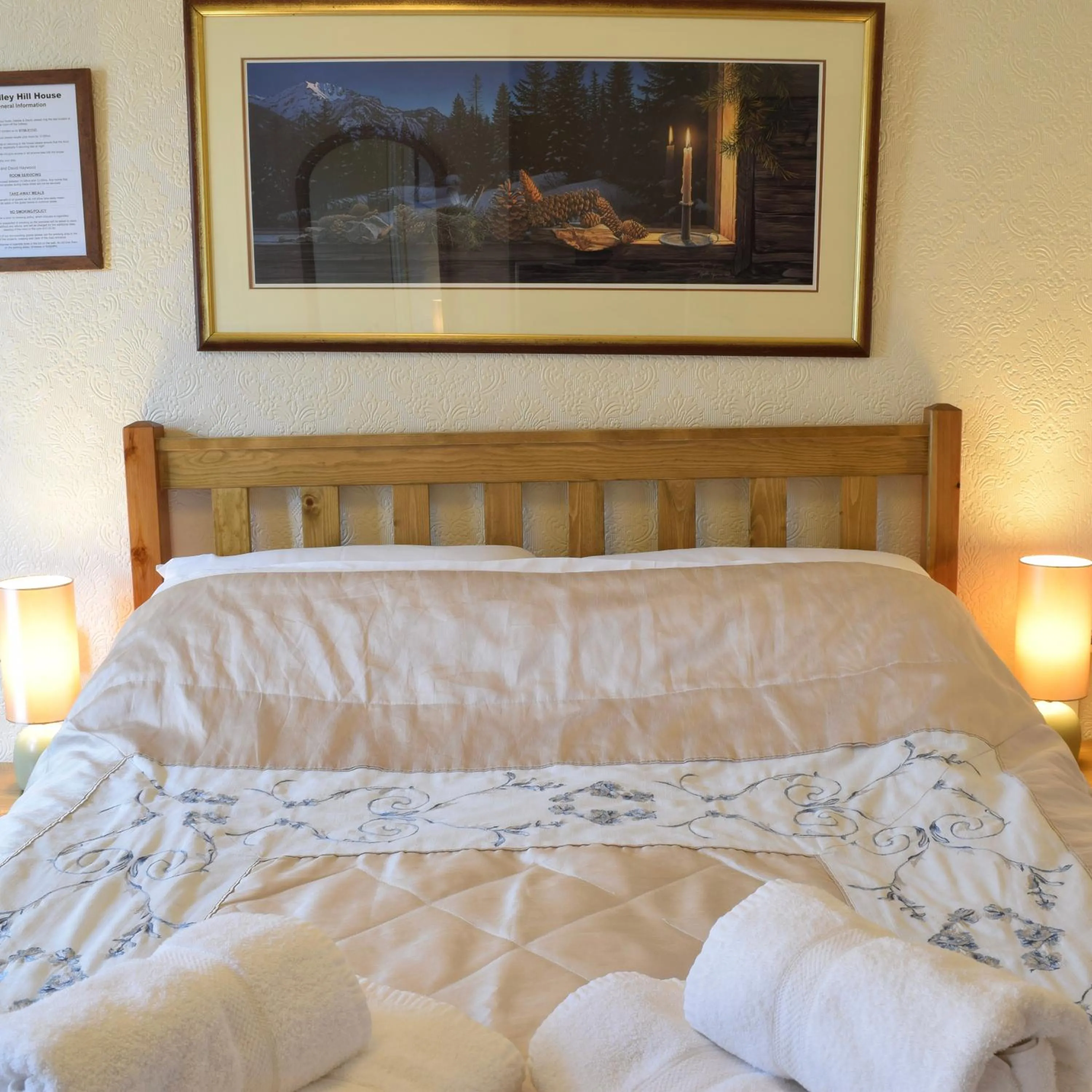 Bed in Bewdley Hill House