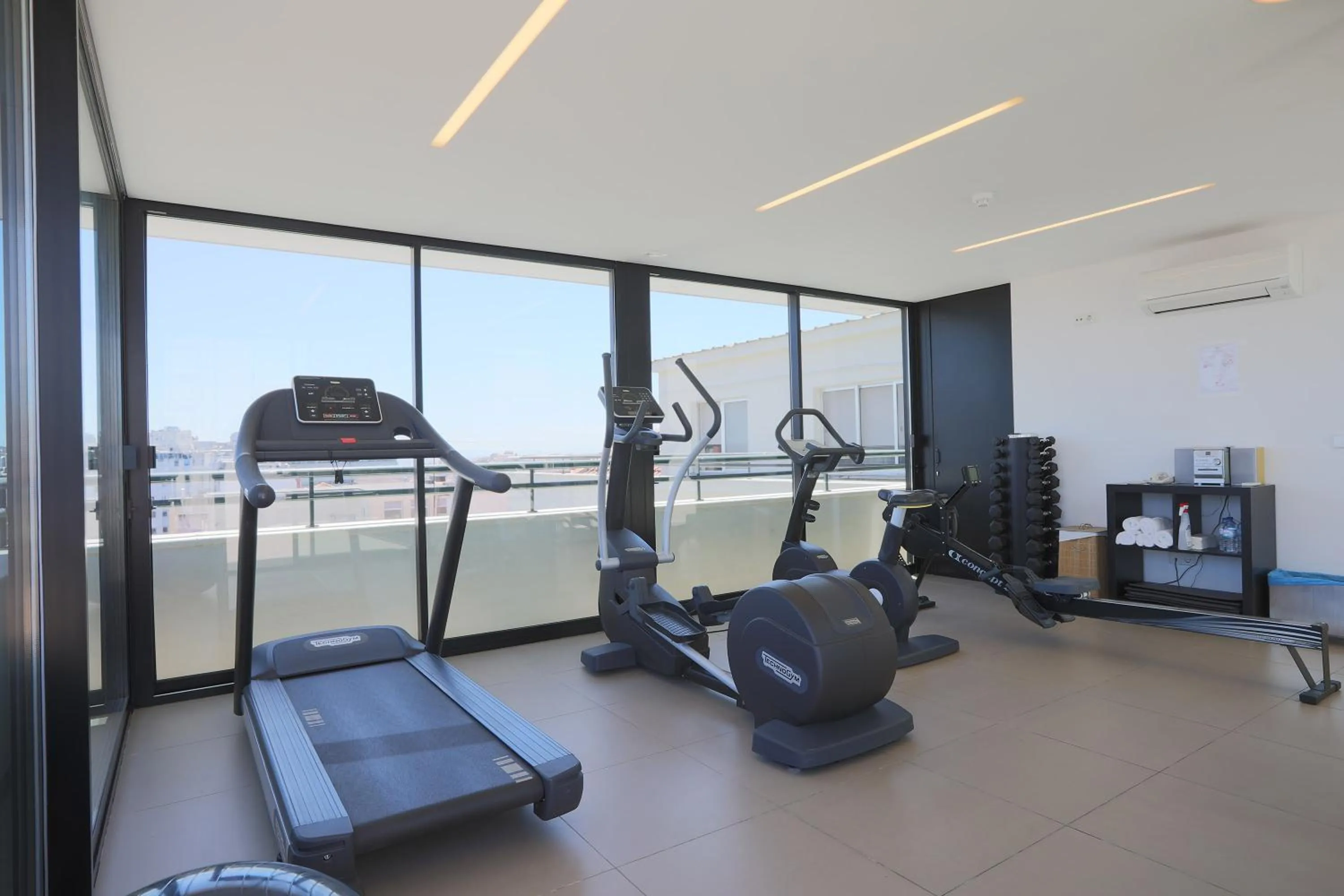 Fitness centre/facilities in Hotel Miraparque