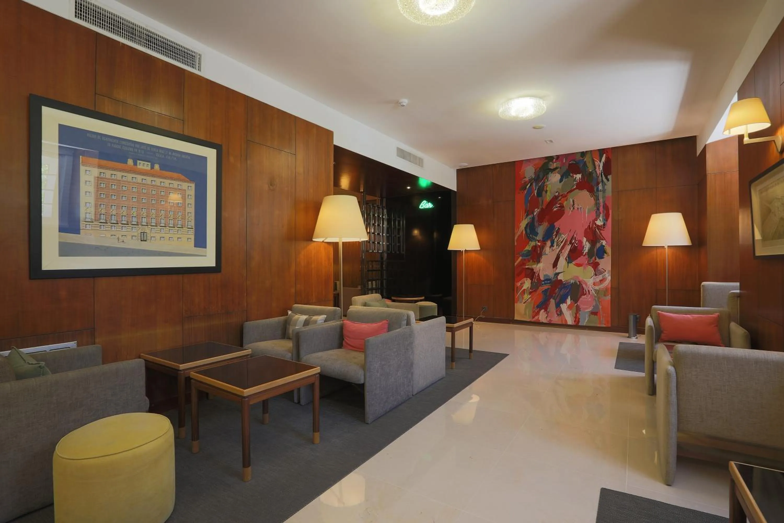 Living room in Hotel Miraparque