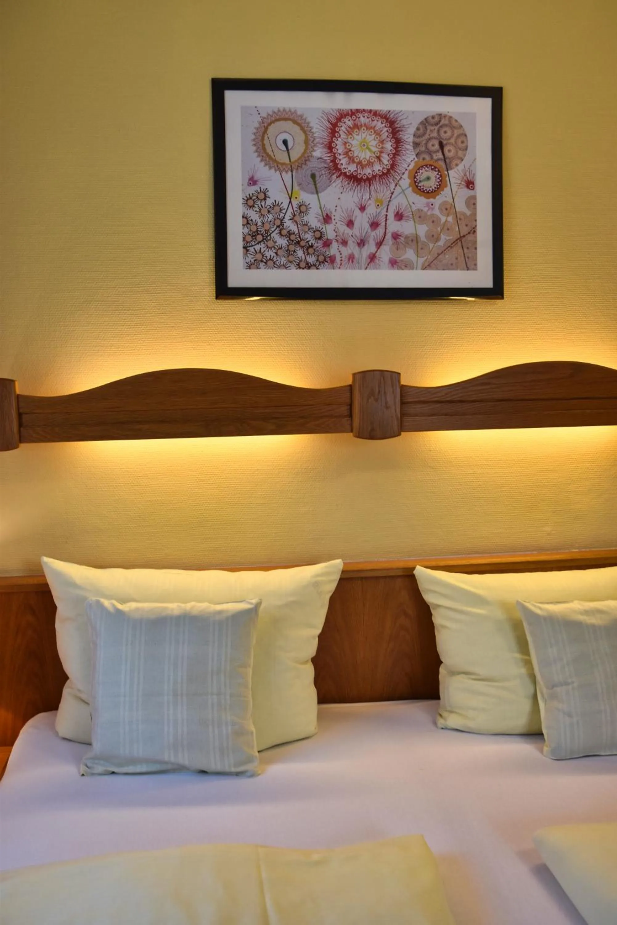 Photo of the whole room, Bed in Zum Franziskaner