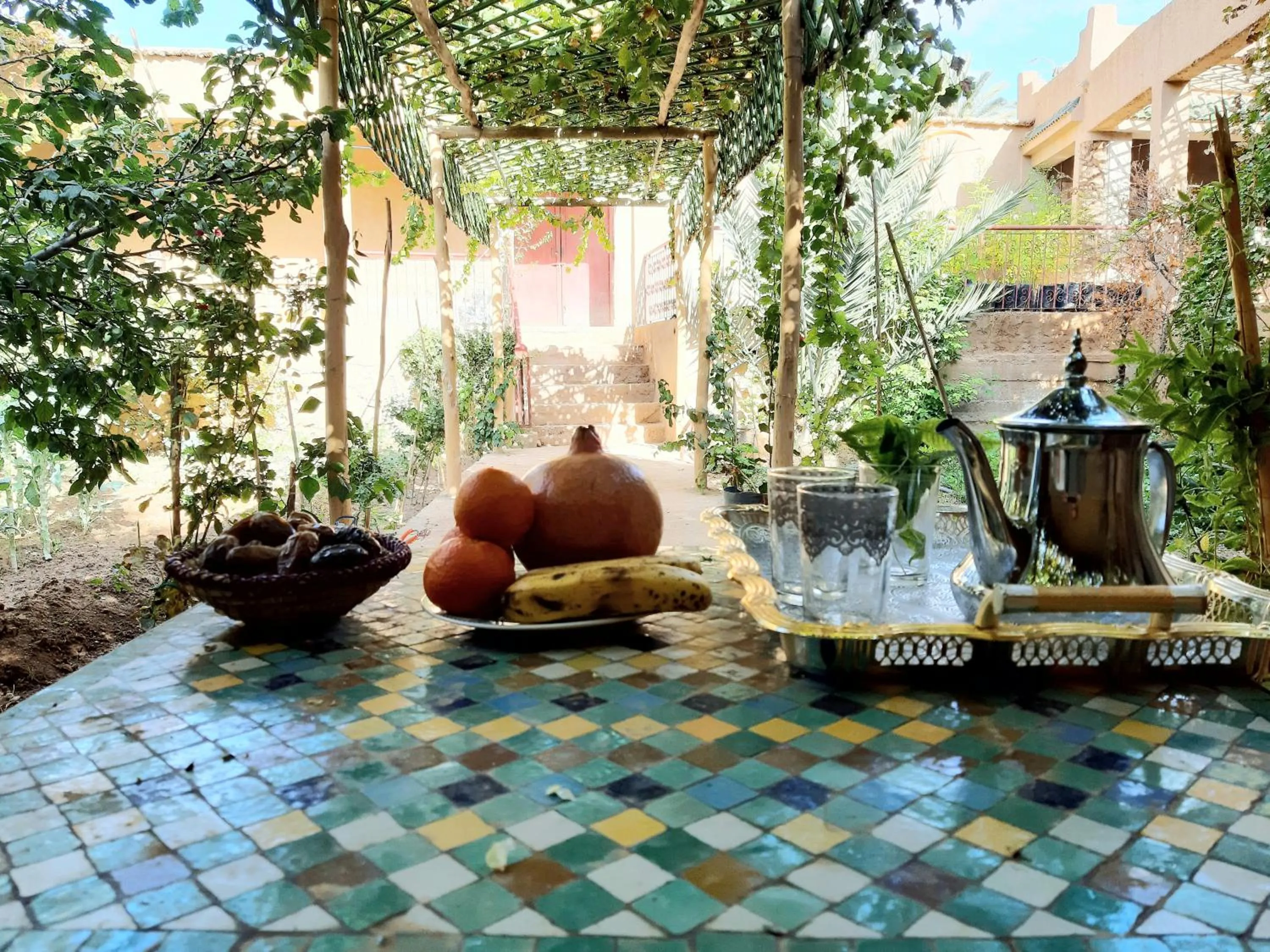 Patio in Gite Tamlli