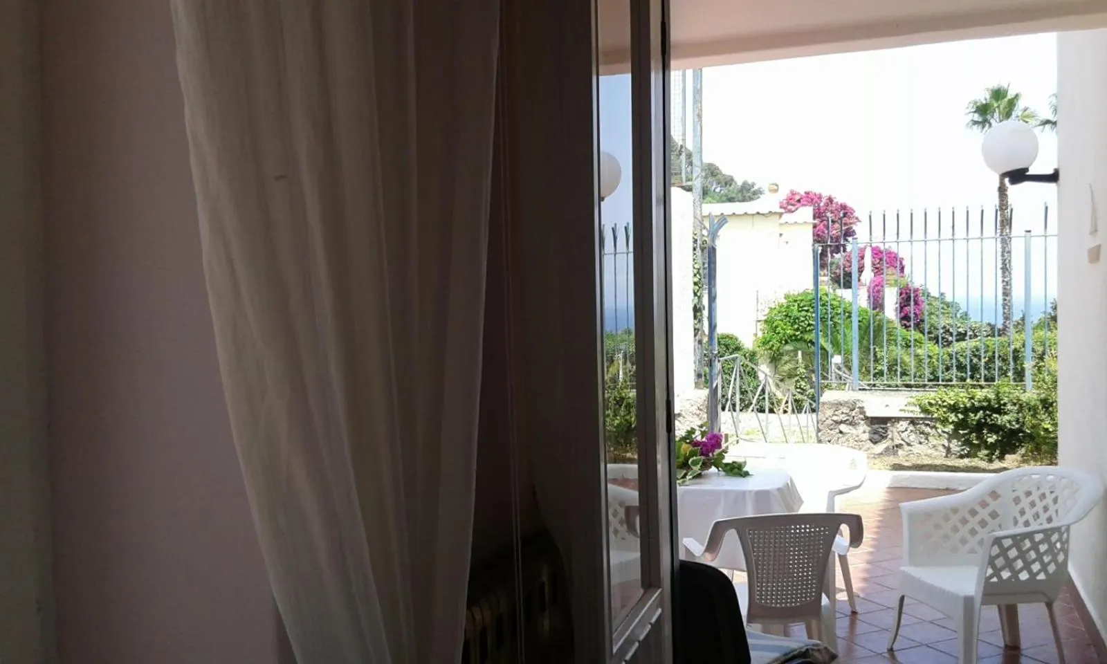 Garden view in Villa Augusta