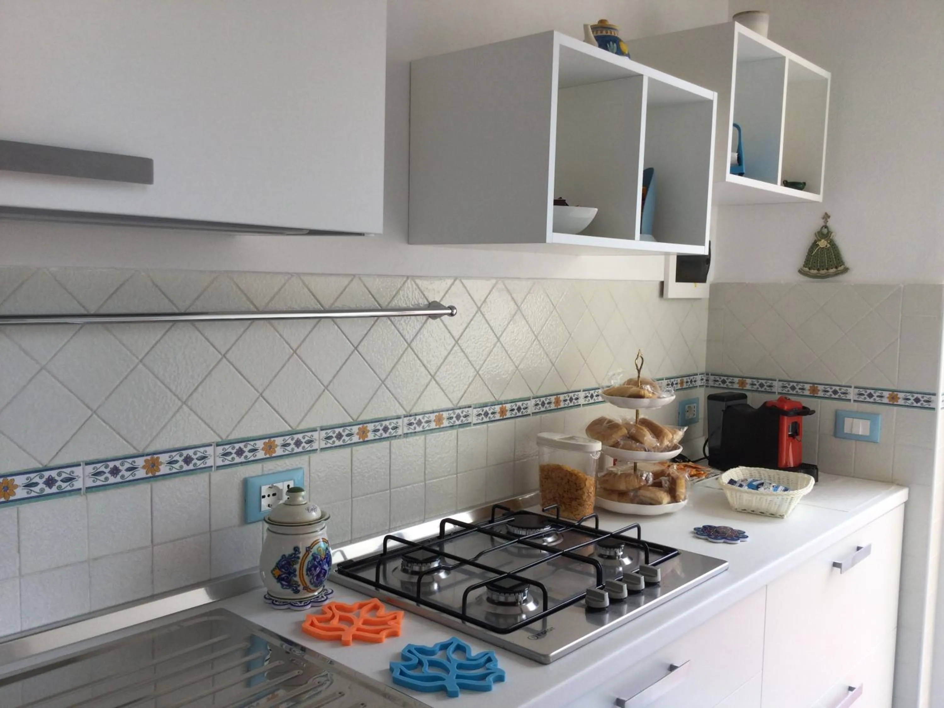 Kitchen or kitchenette in Villa Augusta