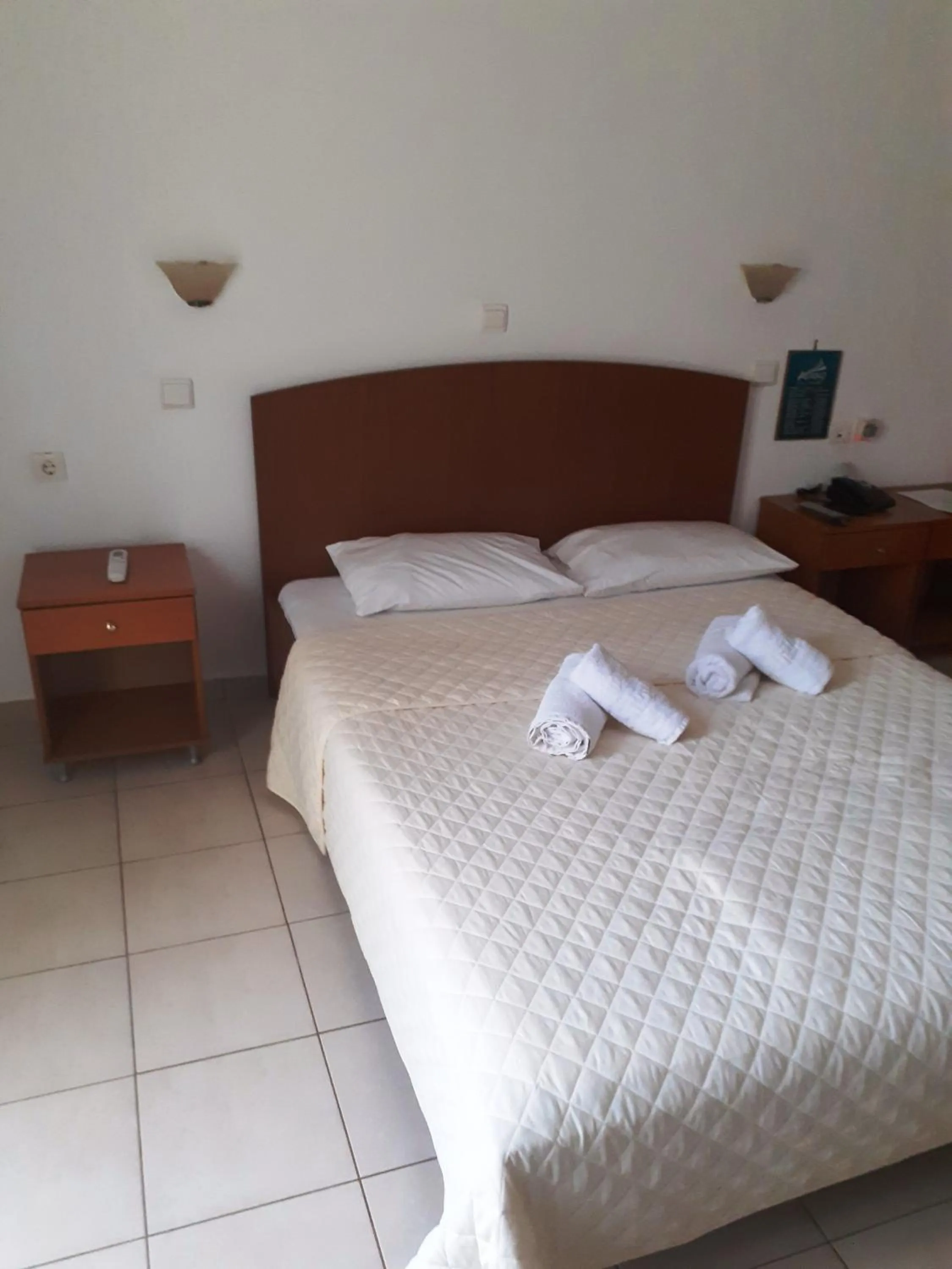 Bed in Aerikohotel - Apartments