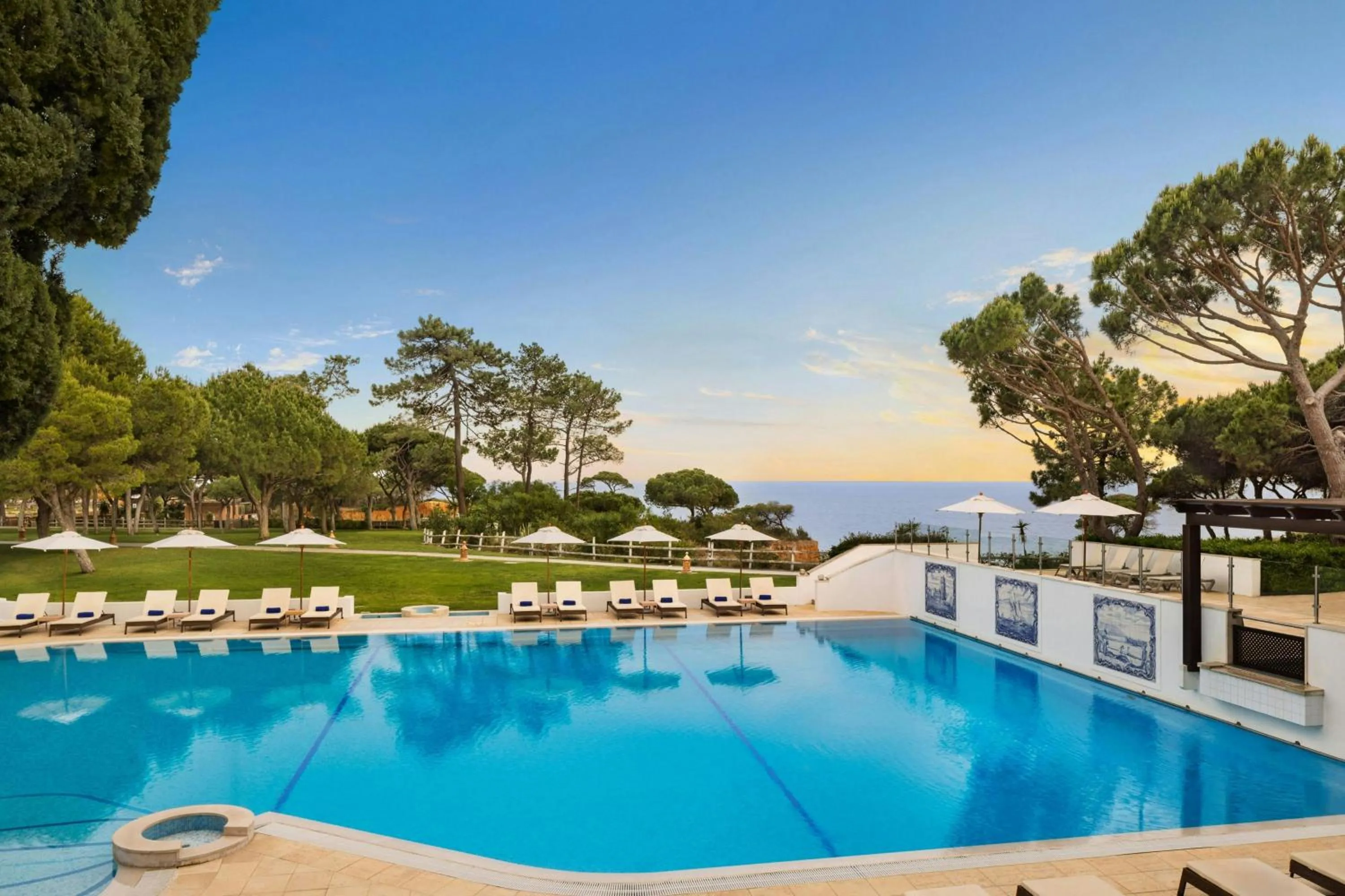 Swimming pool in Pine Cliffs Hotel, a Luxury Collection Resort, Algarve