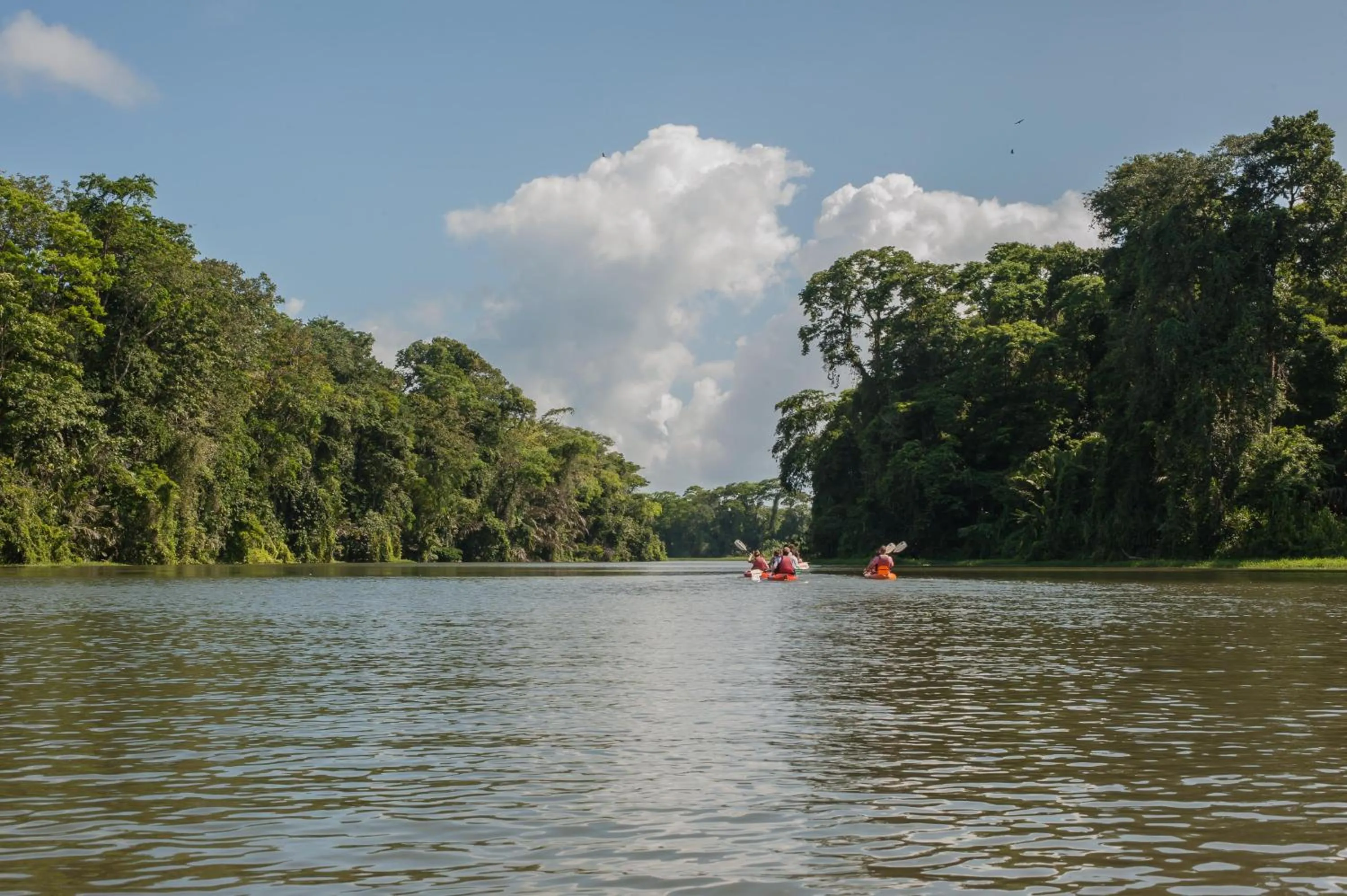 River view in Hotel El Icaco Tortuguero