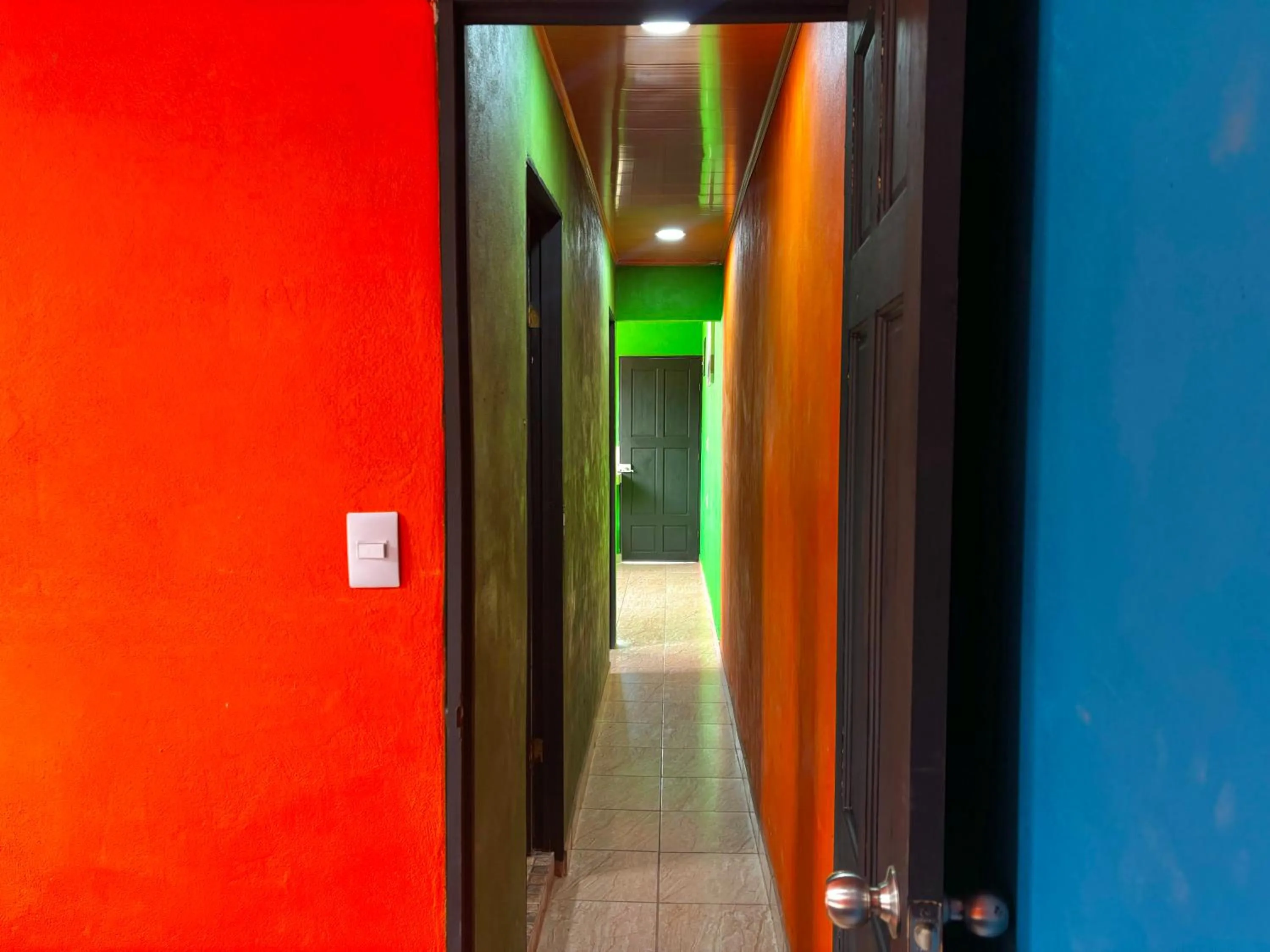 Bedroom in Hotel El Icaco Tortuguero