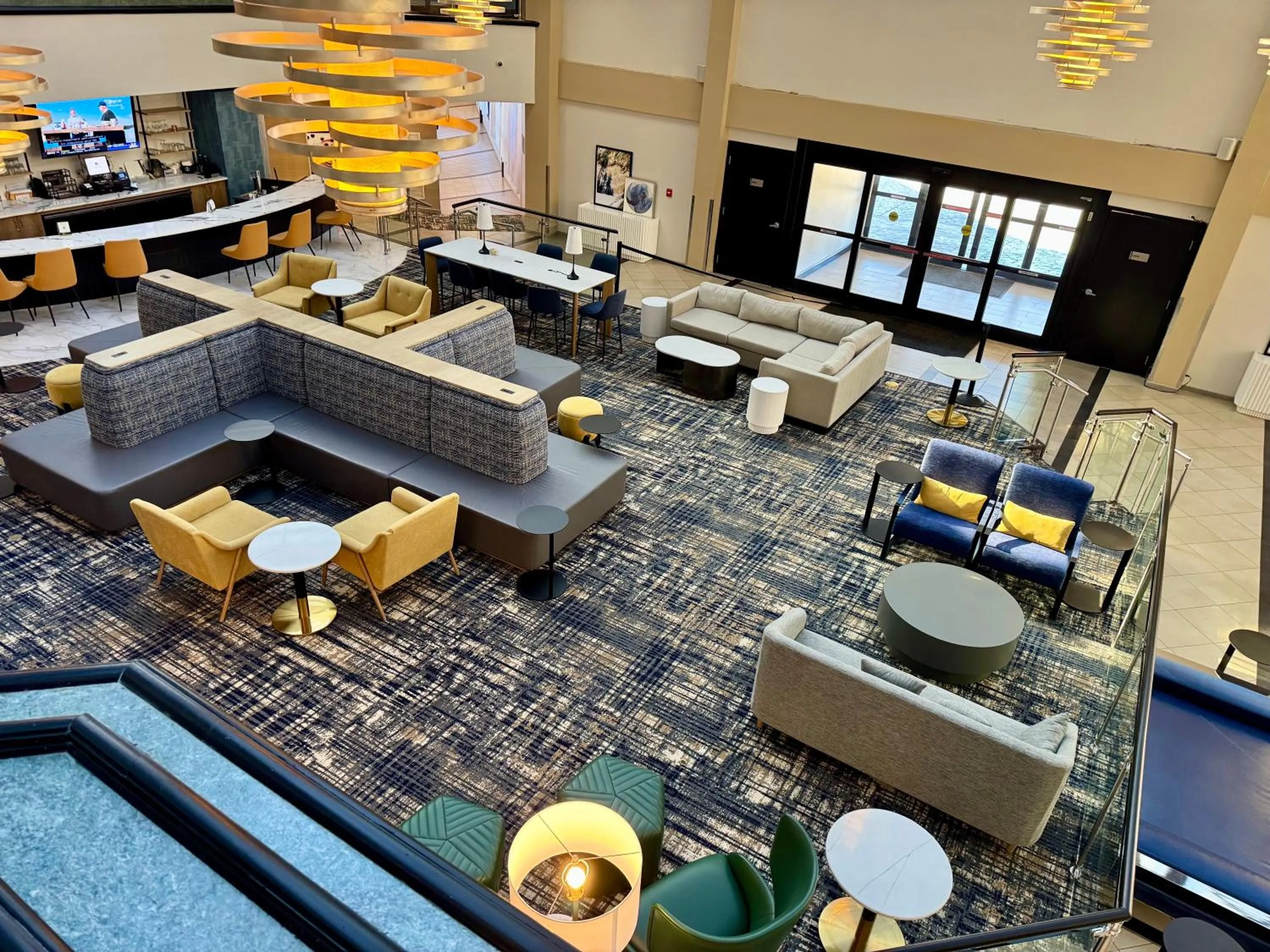 Lobby or reception in DoubleTree by Hilton Richmond - Midlothian