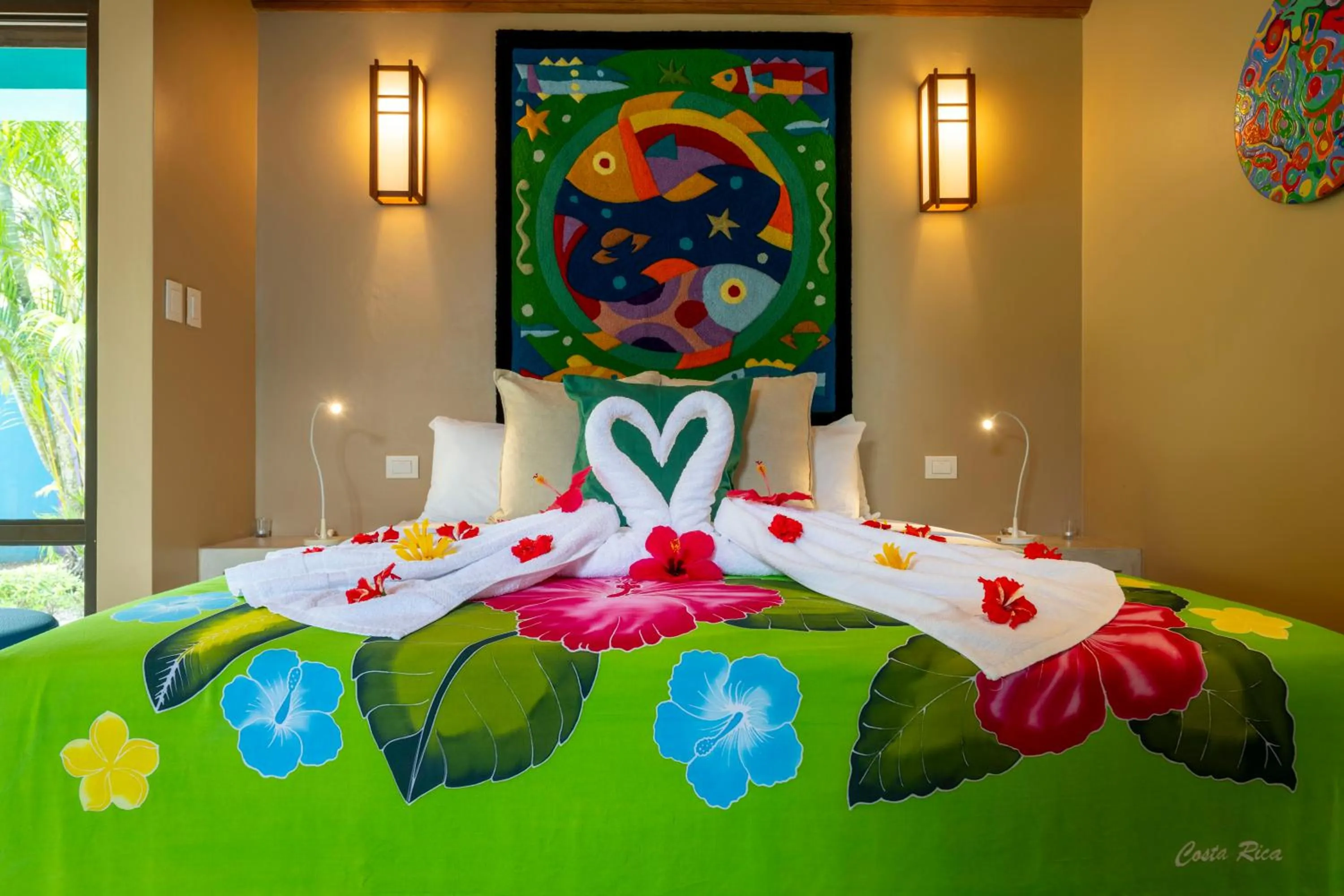 Bed in Alma del Pacifico Hotel & Spa