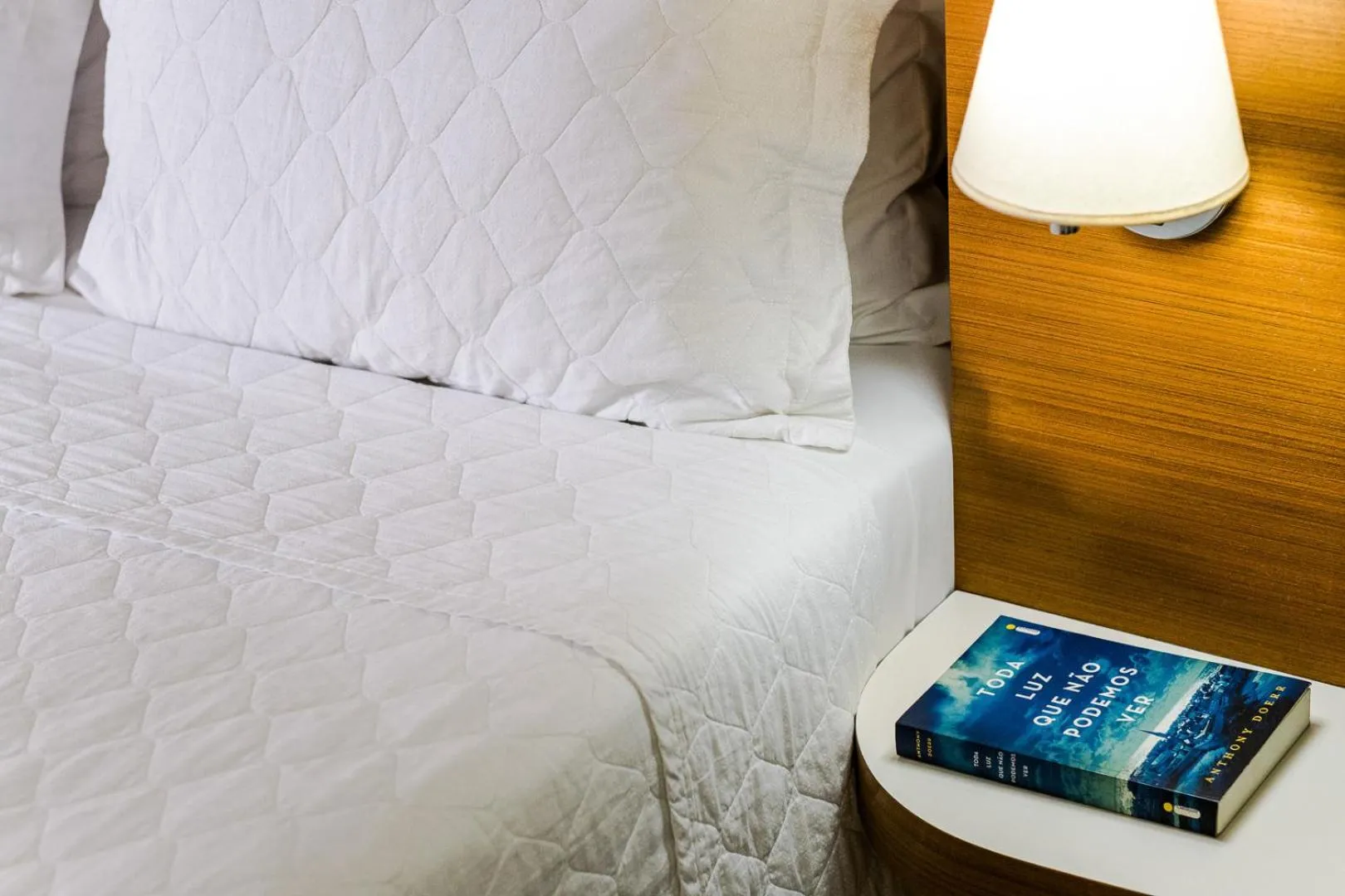 Bed in Vitoria Regia Hotel Bauru